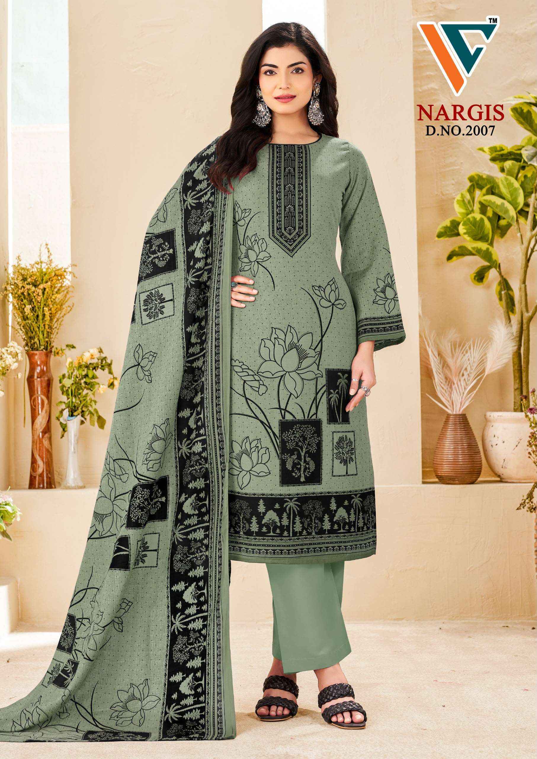 Vandana Creation Nargis Vol 2 Cotton Dress Material 8 pcs Catalogue