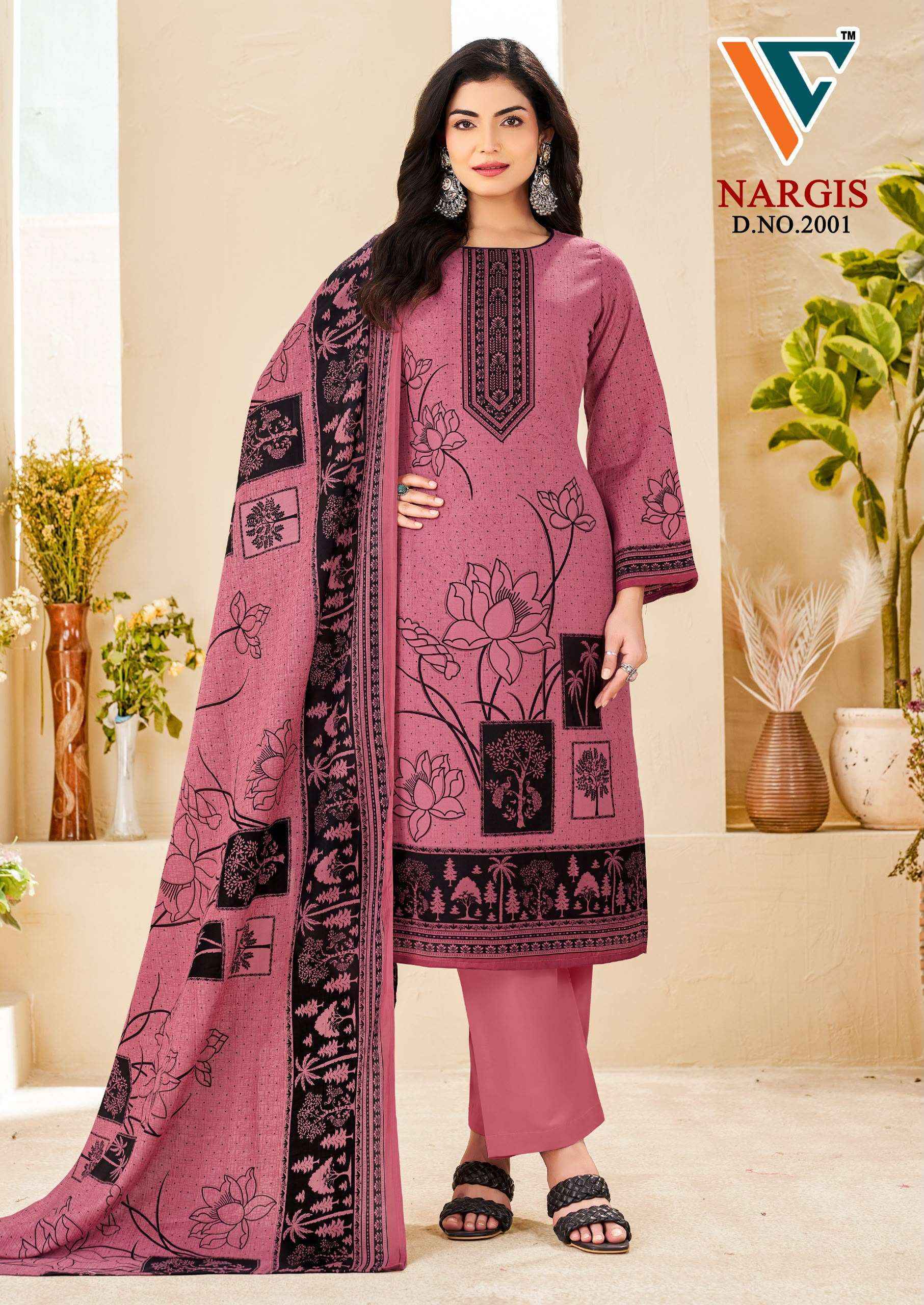 Vandana Creation Nargis Vol 2 Cotton Dress Material 8 pcs Catalogue