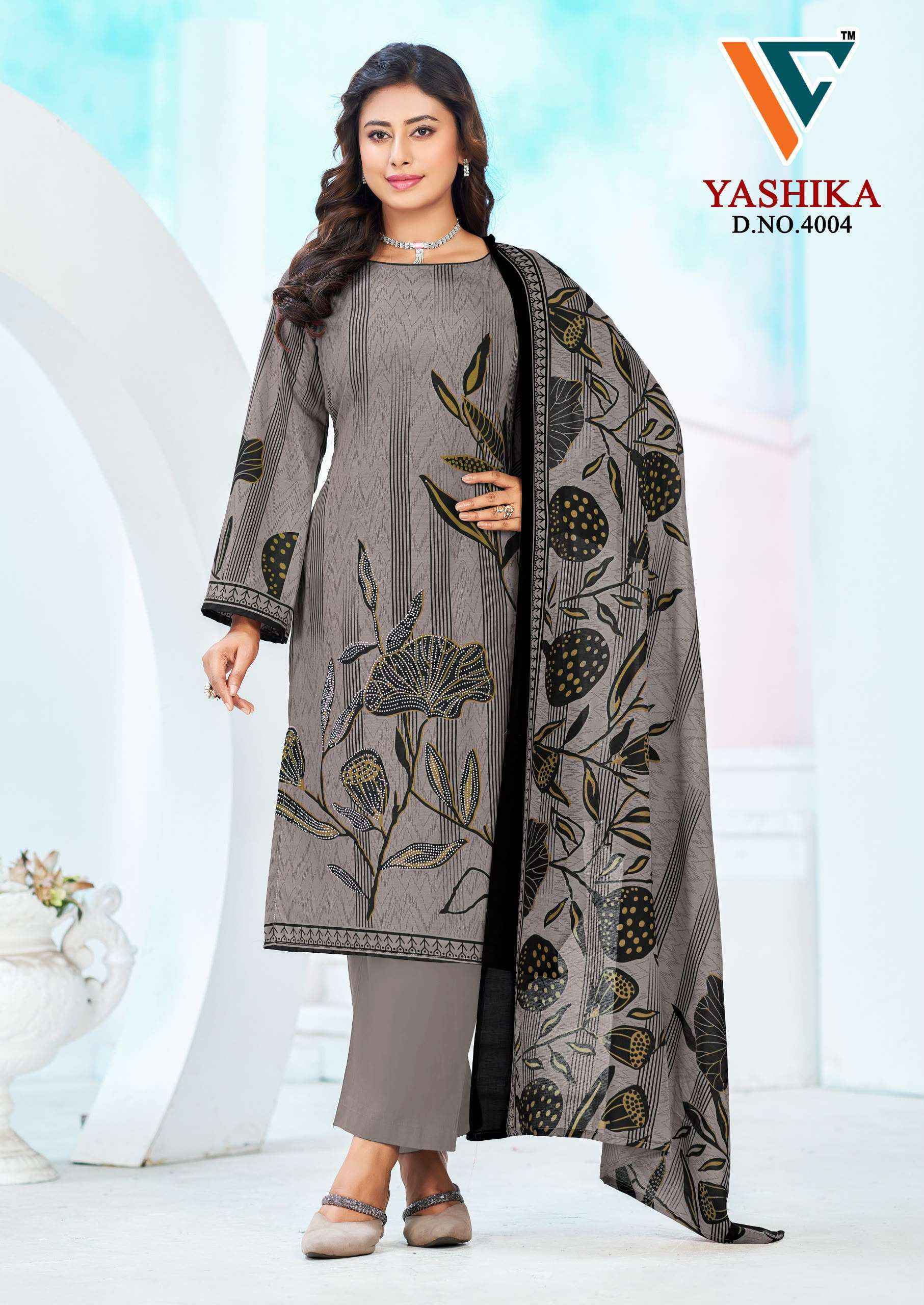 Vandana Creation Yashika Vol 4 Cotton Dress Material 8 pcs Catalogue