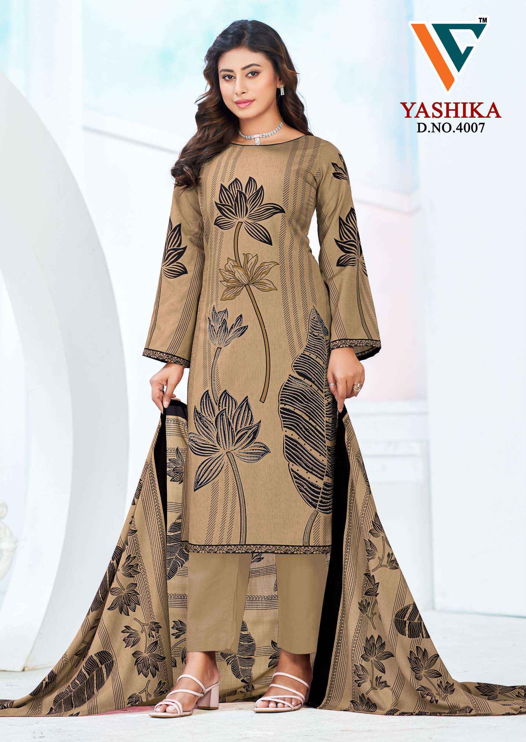 Vandana Creation Yashika Vol 4 Cotton Dress Material 8 pcs Catalogue