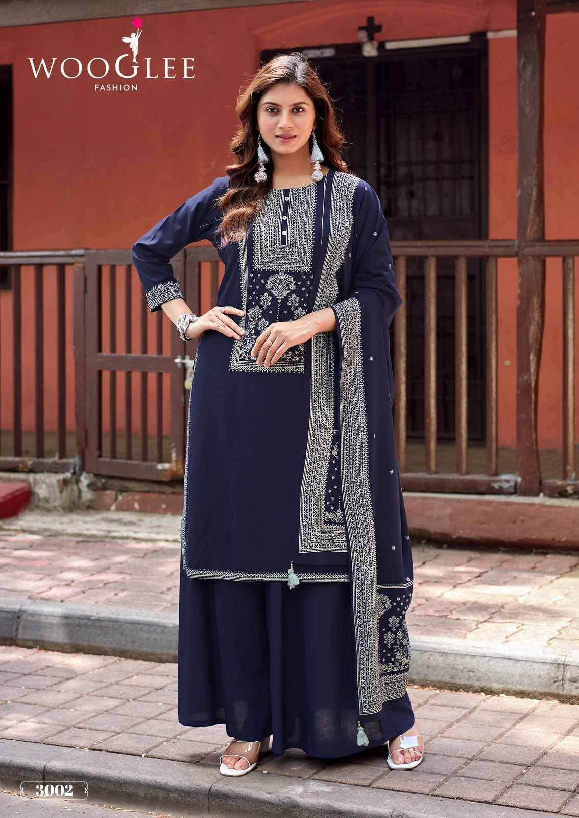 Wooglee Maharani Rayon Kurti Combo 4 pcs Catalogue