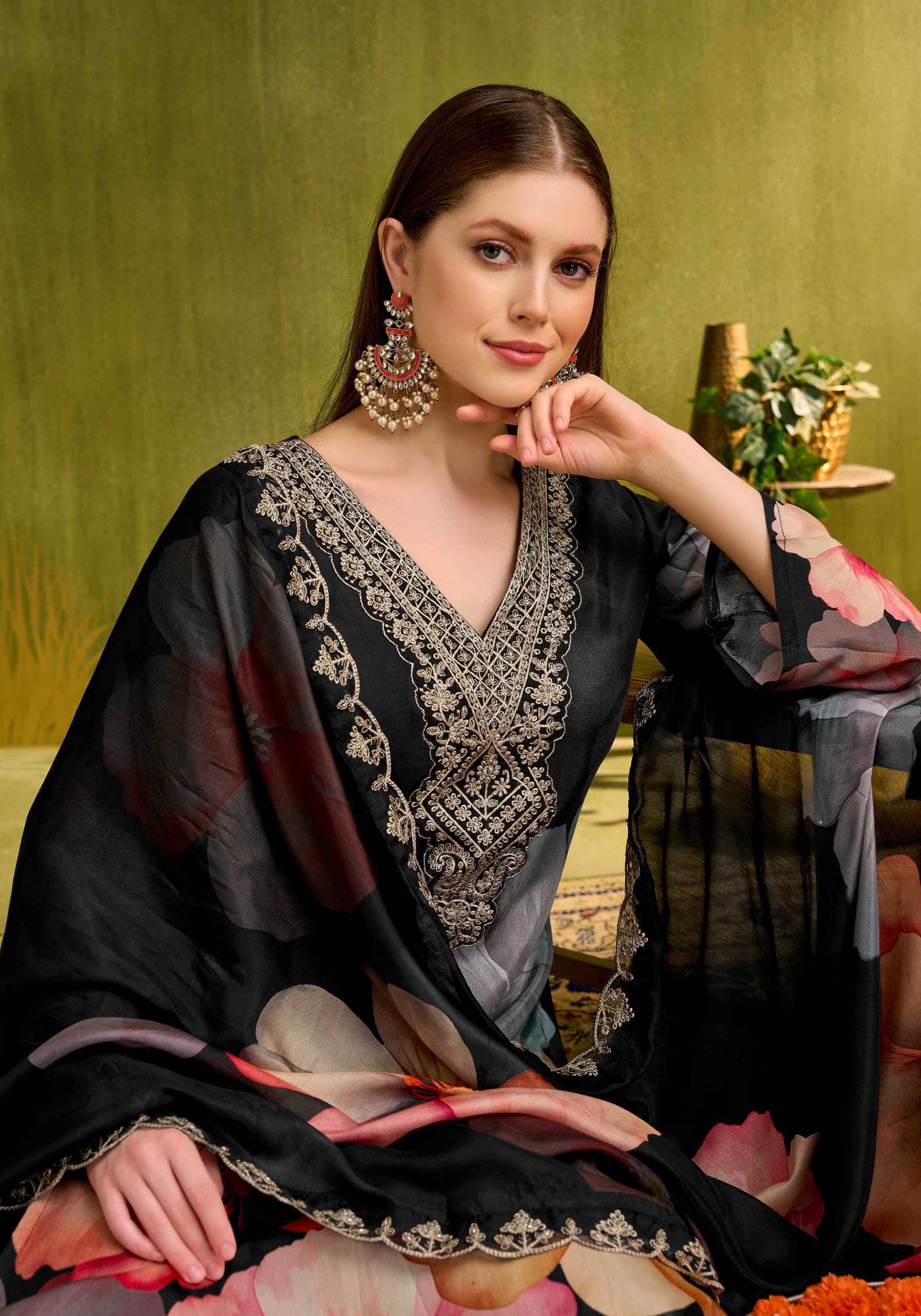 Alok Flora Belle Maslin Dress Material 6 pcs Catalogue