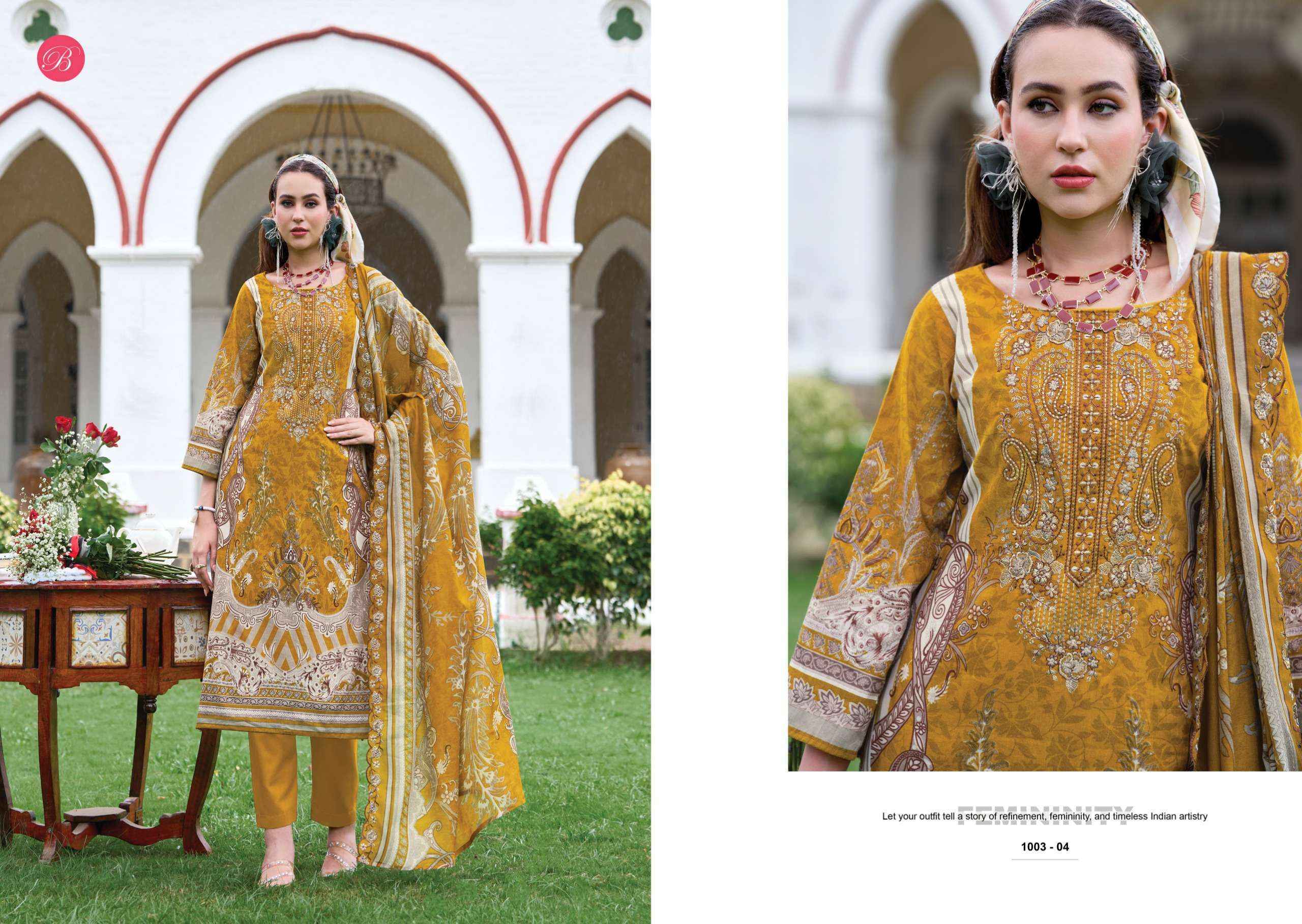 Belliza Guzarish Vol 25 Cotton Dress Material 8 pcs Catalogue
