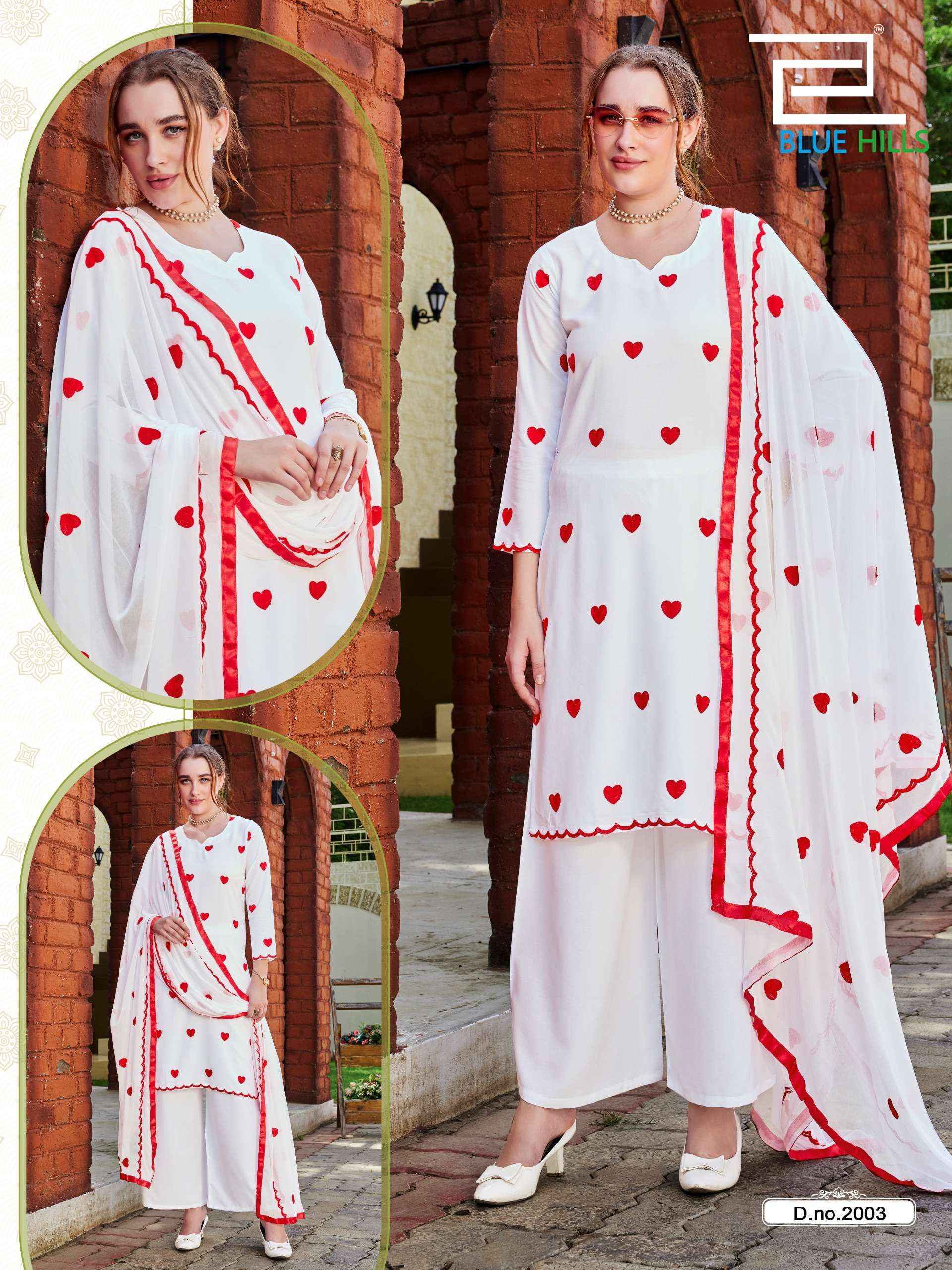 Blue Hills Zeenat Rayon Kurti Combo 4 pcs Catalogue