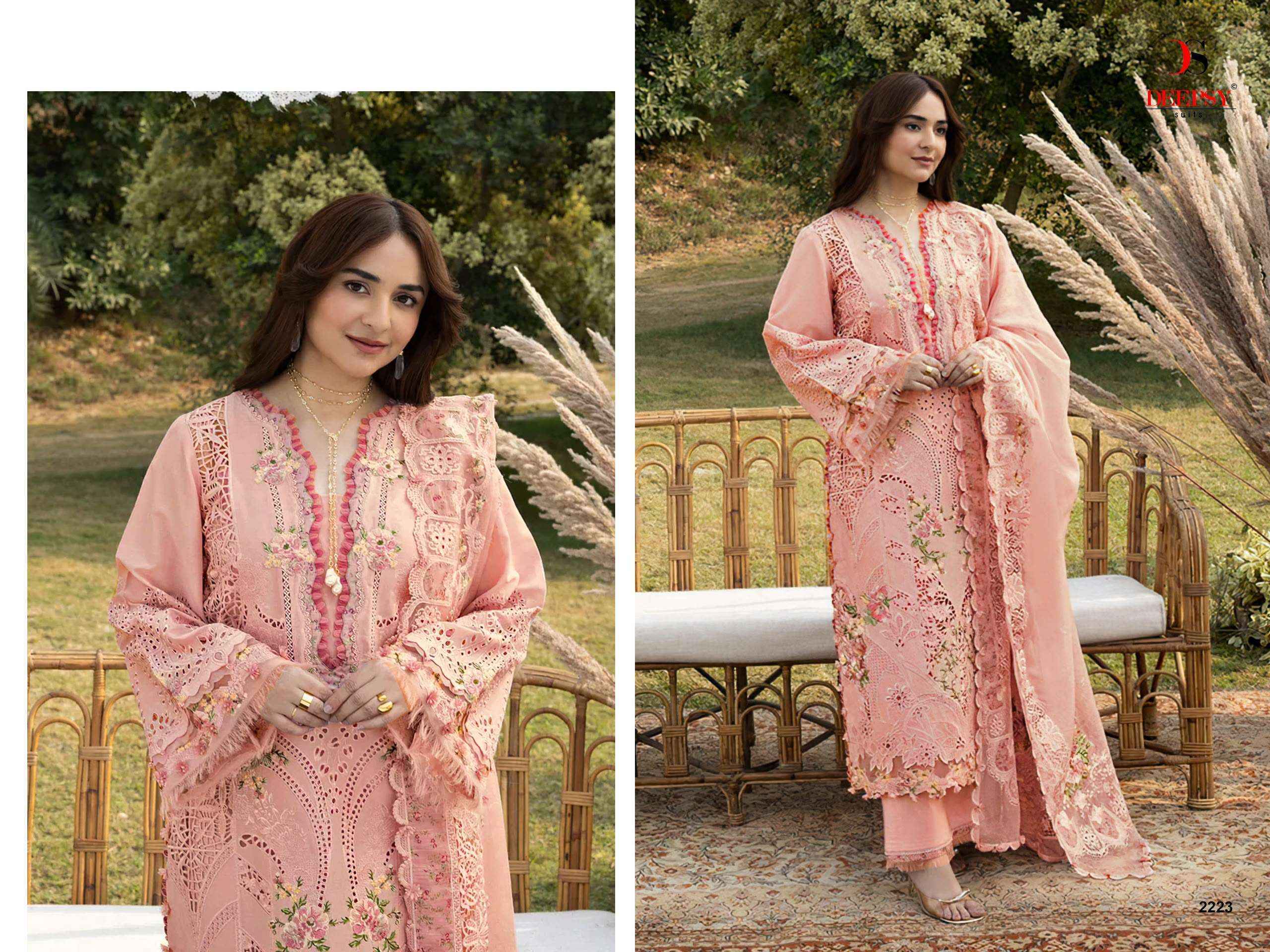 Deepsy Elaf Premium Vol 10 Cotton Dress Material 6 pcs Catalogue