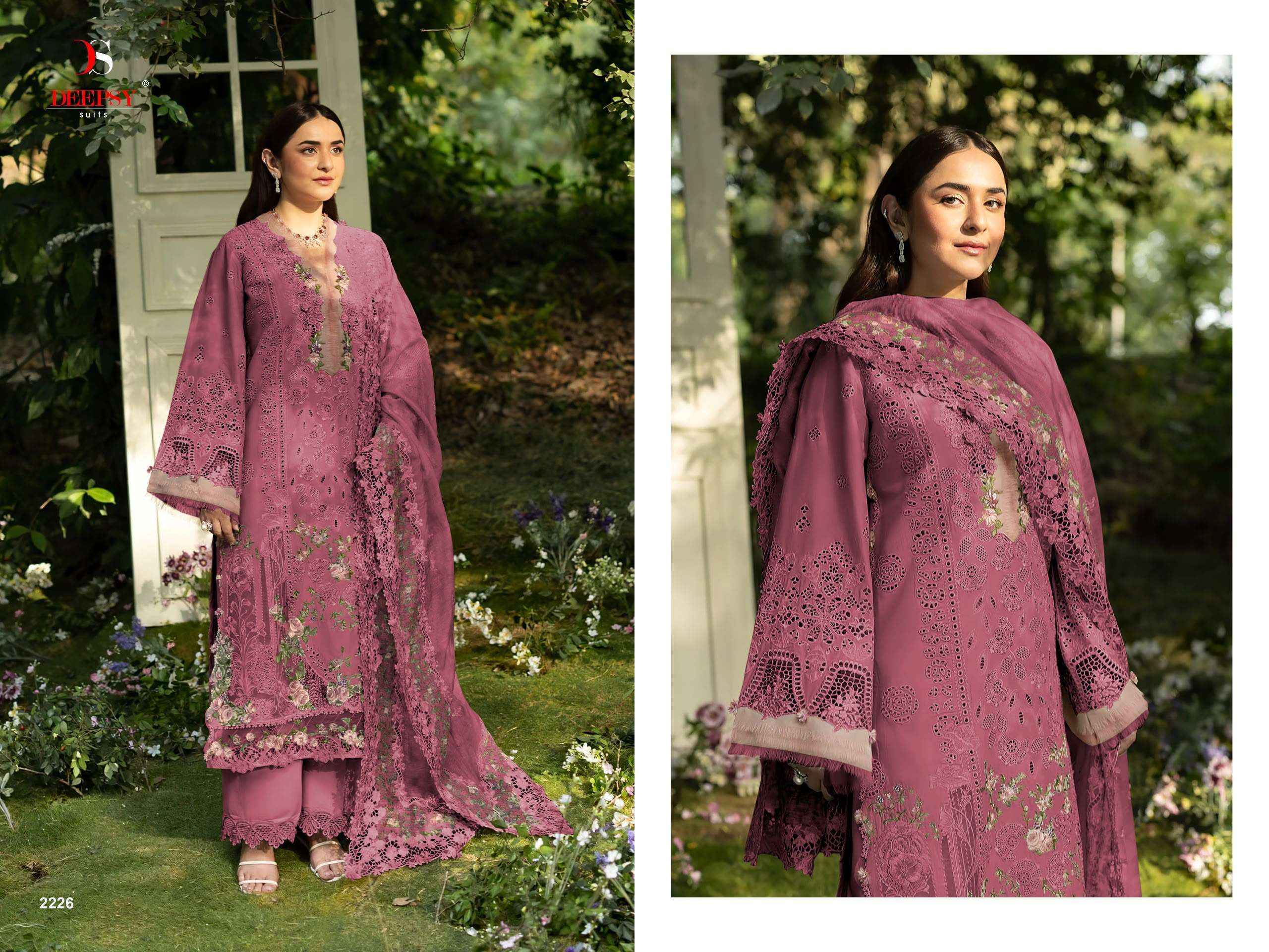 Deepsy Elaf Premium Vol 10 Cotton Dress Material 6 pcs Catalogue