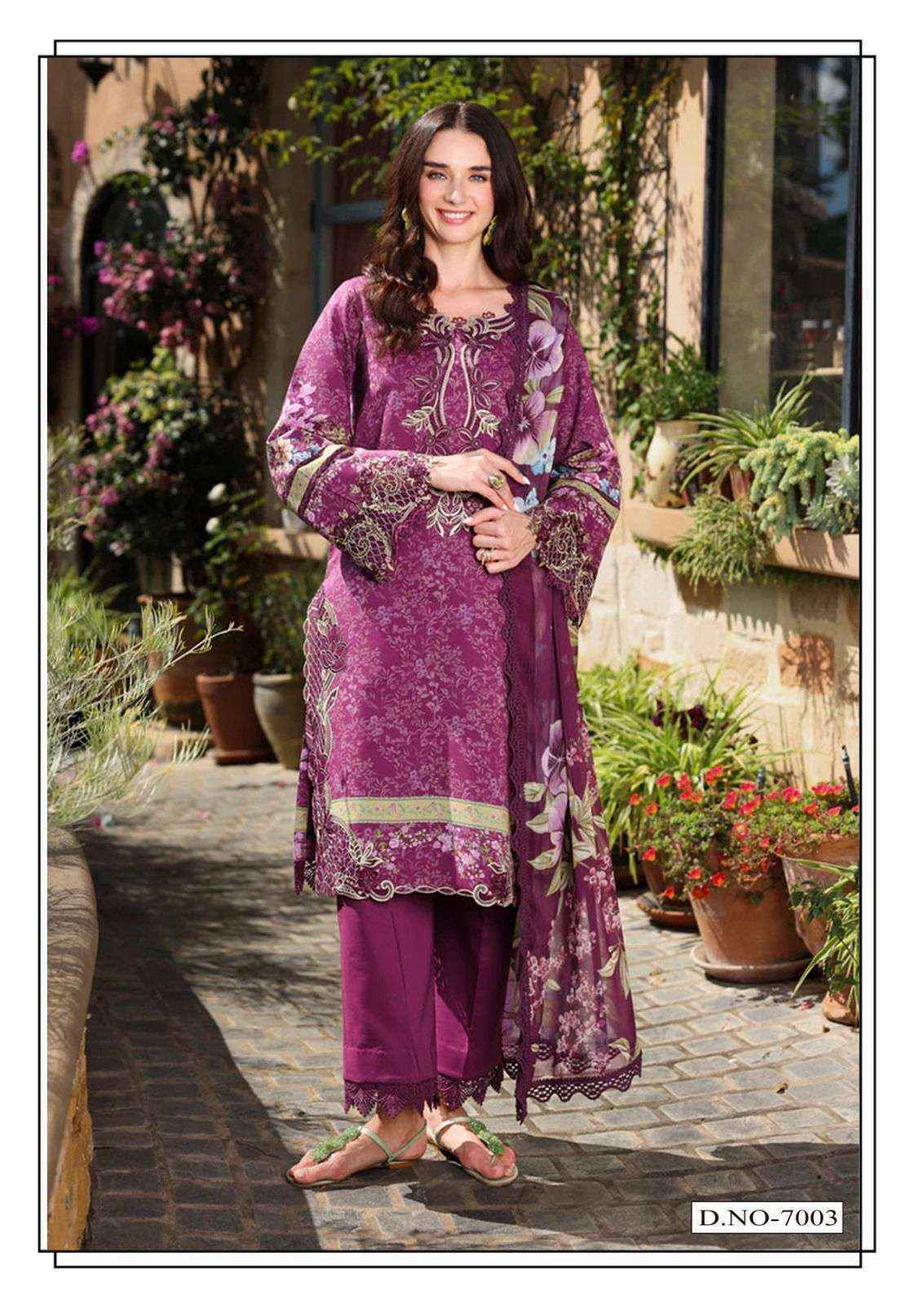 Farida Fab Ramsha Nx Readymade Lawn Cotton Dress 6 pcs Catalogue