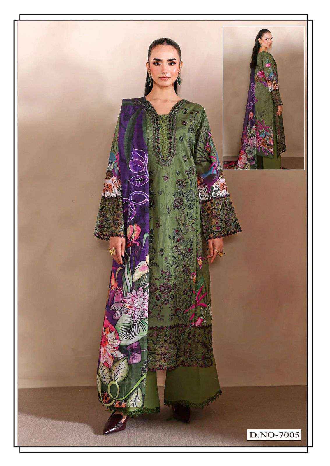 Farida Fab Ramsha Nx Readymade Lawn Cotton Dress 6 pcs Catalogue