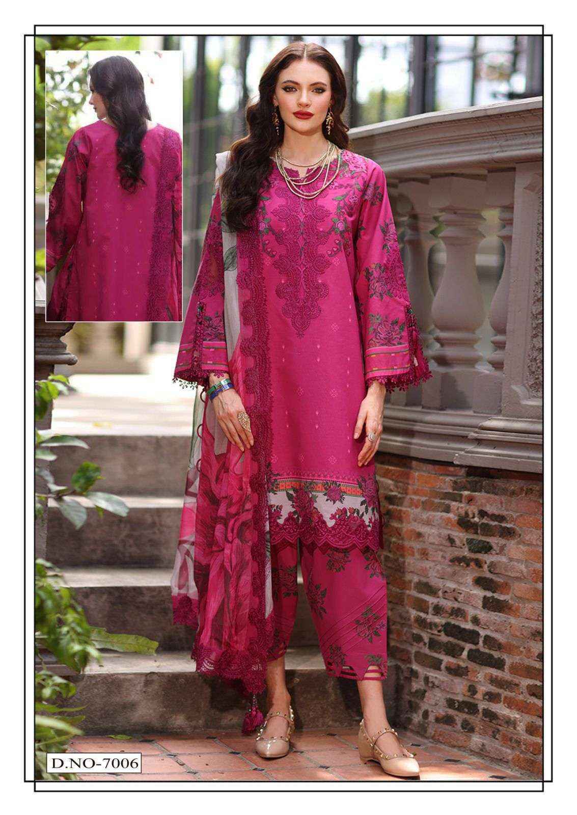 Farida Fab Ramsha Nx Readymade Lawn Cotton Dress 6 pcs Catalogue