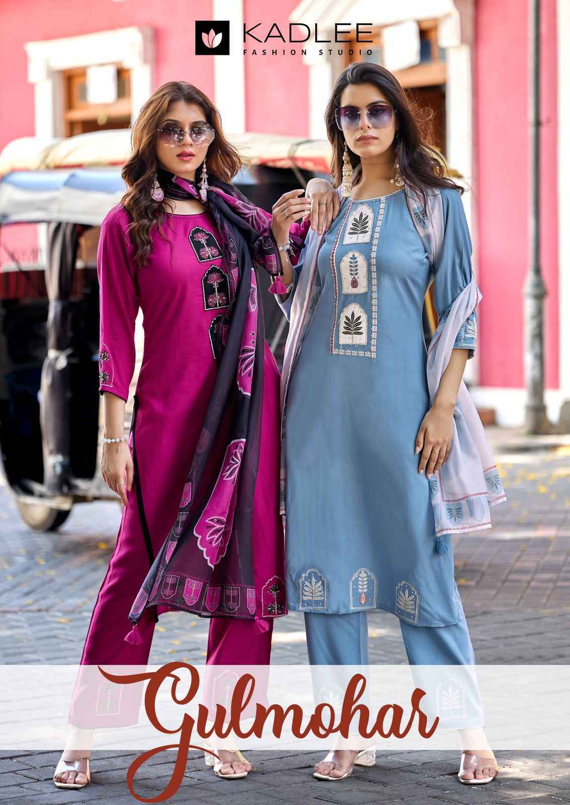 Kadlee Gulmohar Rayon Kurti Combo 4 pcs Catalogue