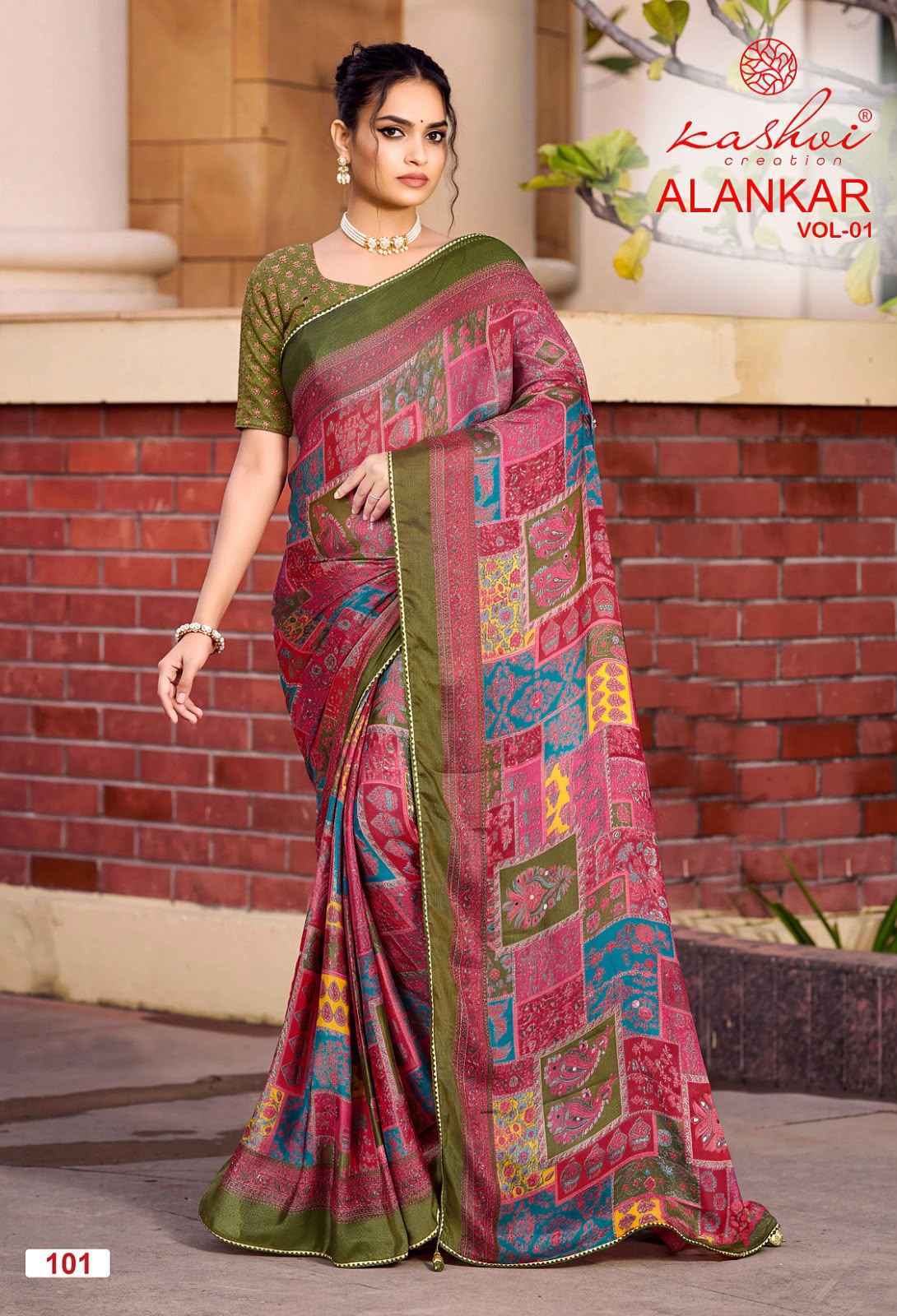 Kashvi Alankar Vol 1 Silk Saree 8 pcs Catalogue
