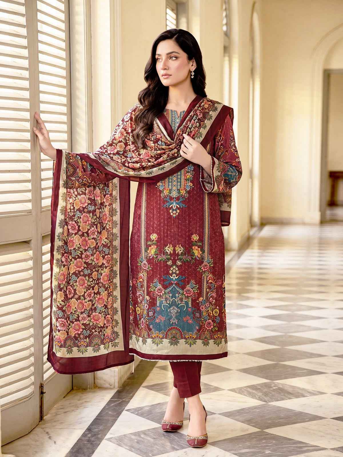 Kavyakala Maria B Cotton Dress Material 8 pcs Catalogue