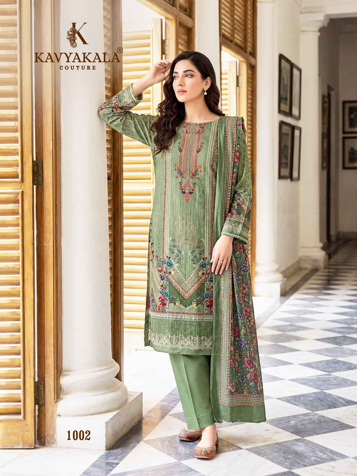 Kavyakala Maria B Cotton Dress Material 8 pcs Catalogue