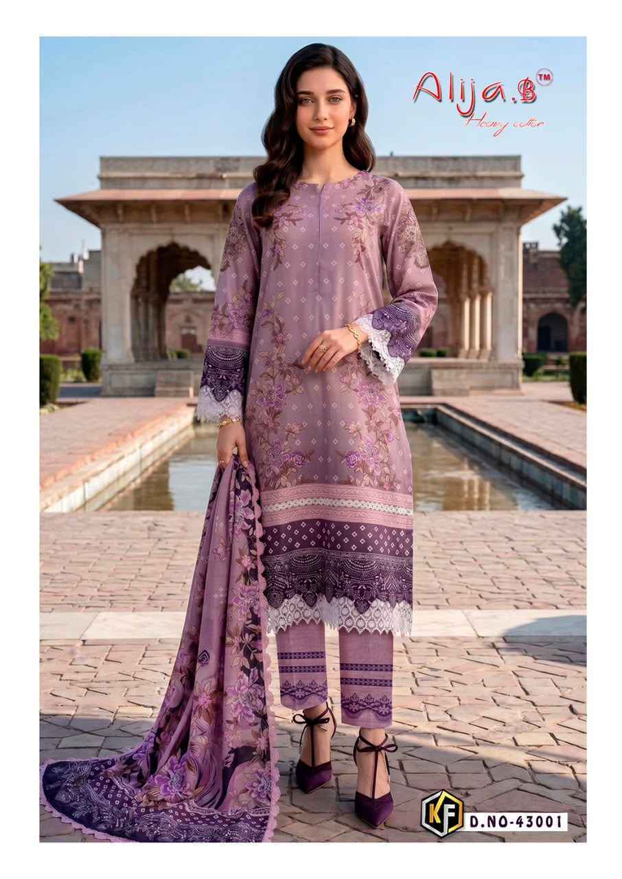 Keval Fab Alija B Vol 43 Cotton Dress Material 6 pcs Catalogue