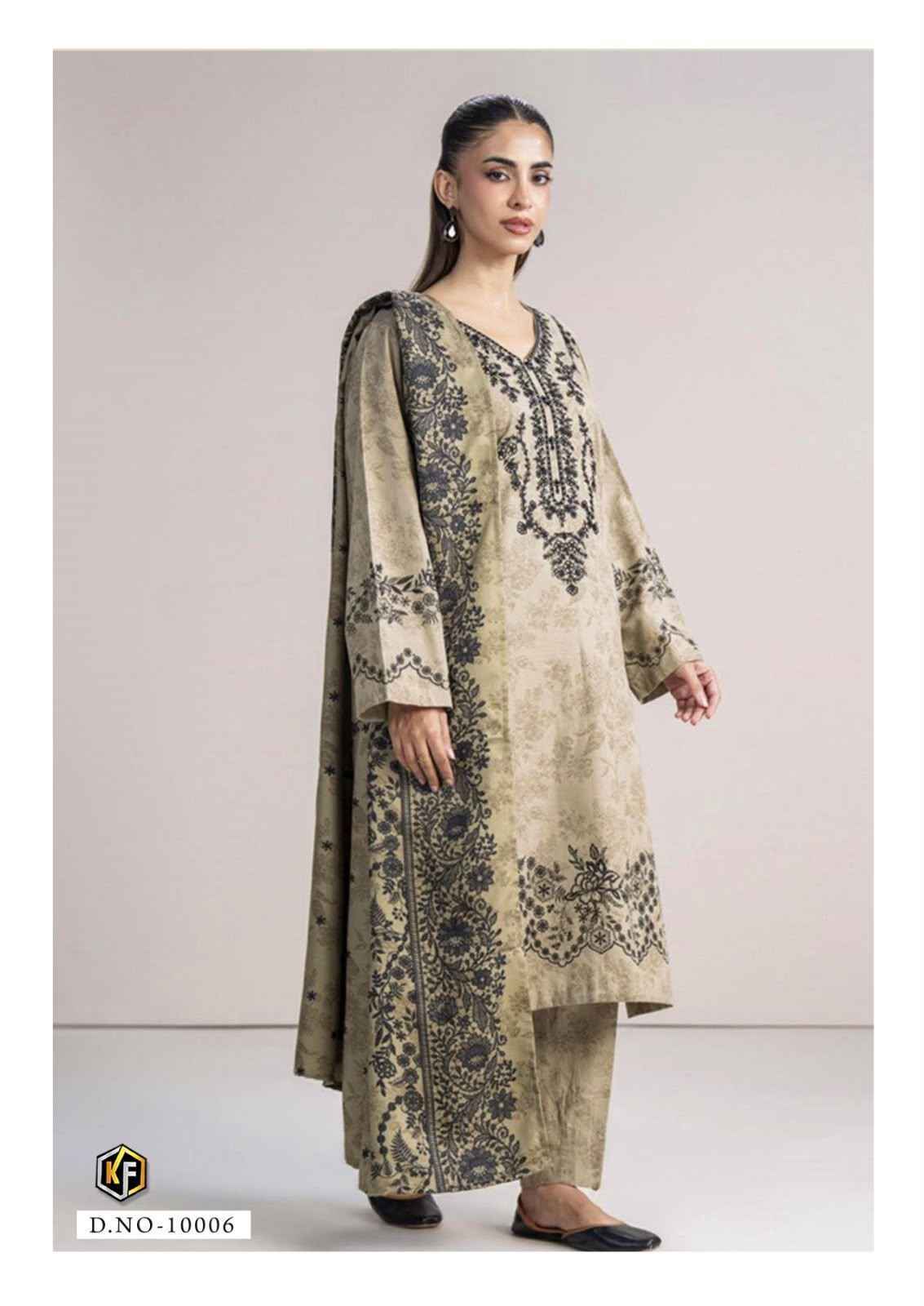 Keval Fab Qurbat Nx Vol 10 Readymade Cotton Dress 6 pc Cataloge
