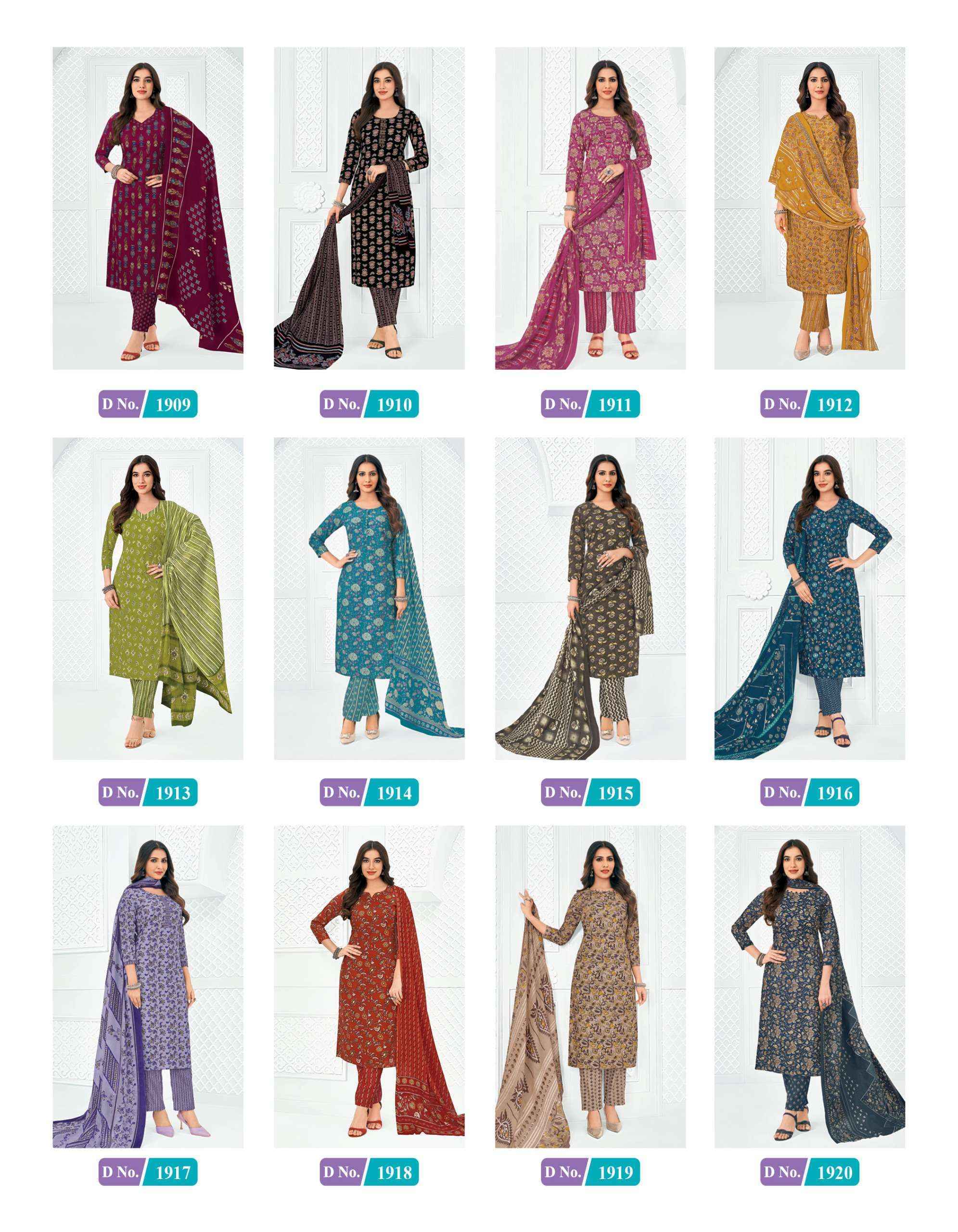 MCM Lifestyle Vol 19 Readymade Cotton Dress 12 pcs Catalogue