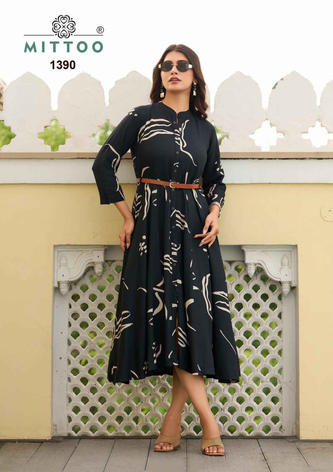 Mittoo Belt Vol 28 Rayon Kurti 6 pcs Catalogue