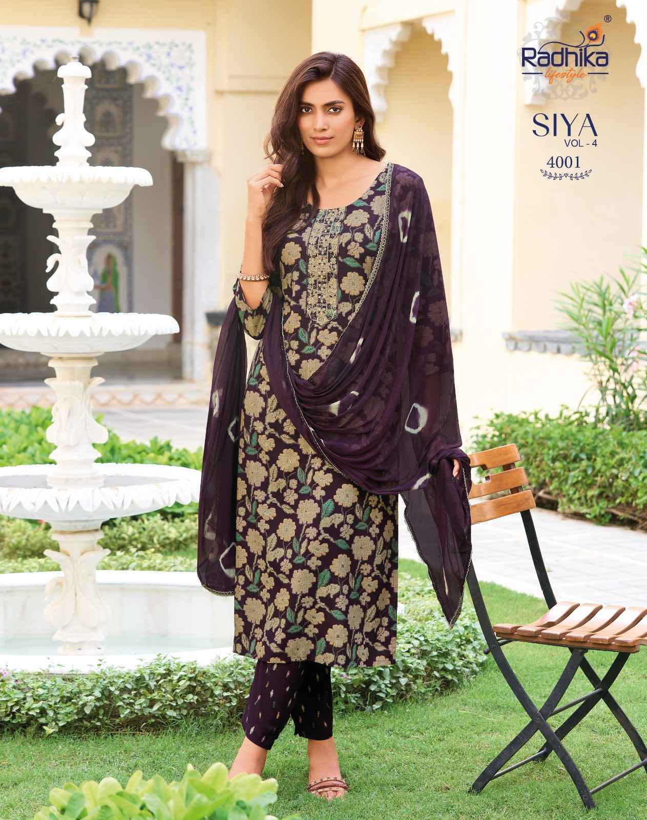 Radhika Lifestyle Siya Vol 4 Reyon Kurti Combo 8 pcs Catalogue