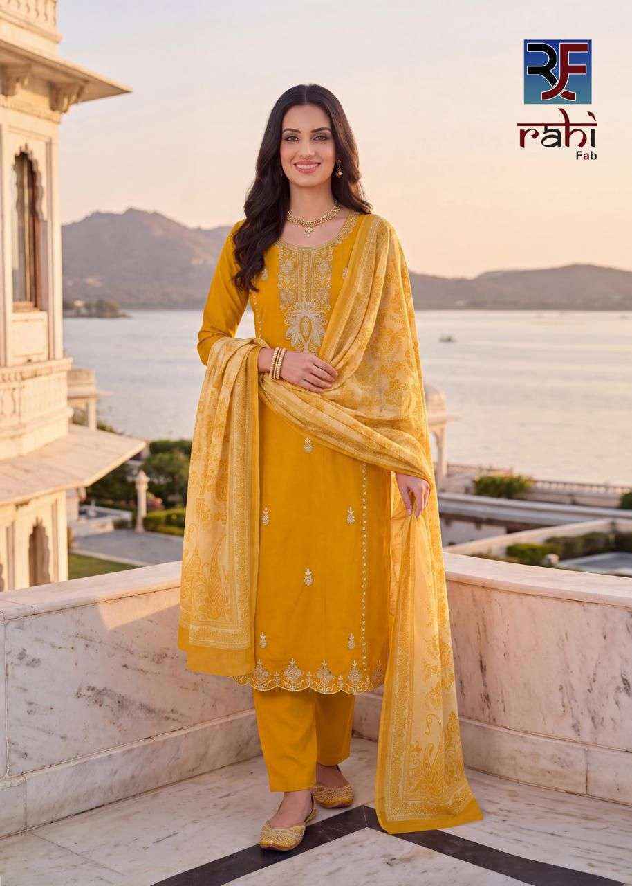 Rahi Fab Ruhani Gul Vol 1 Cotton Dress Material 8 pcs Catalogue
