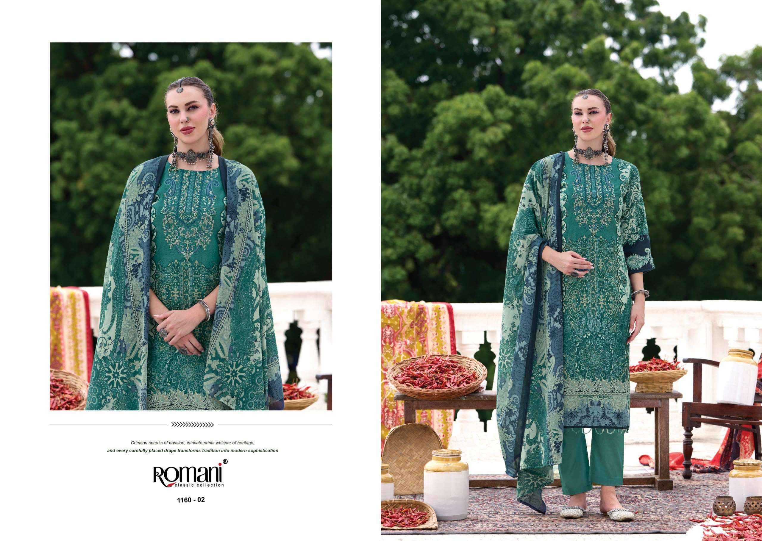 Romani Aarzu Vol 36 Cotton Dress Material 8 pcs Catalogue