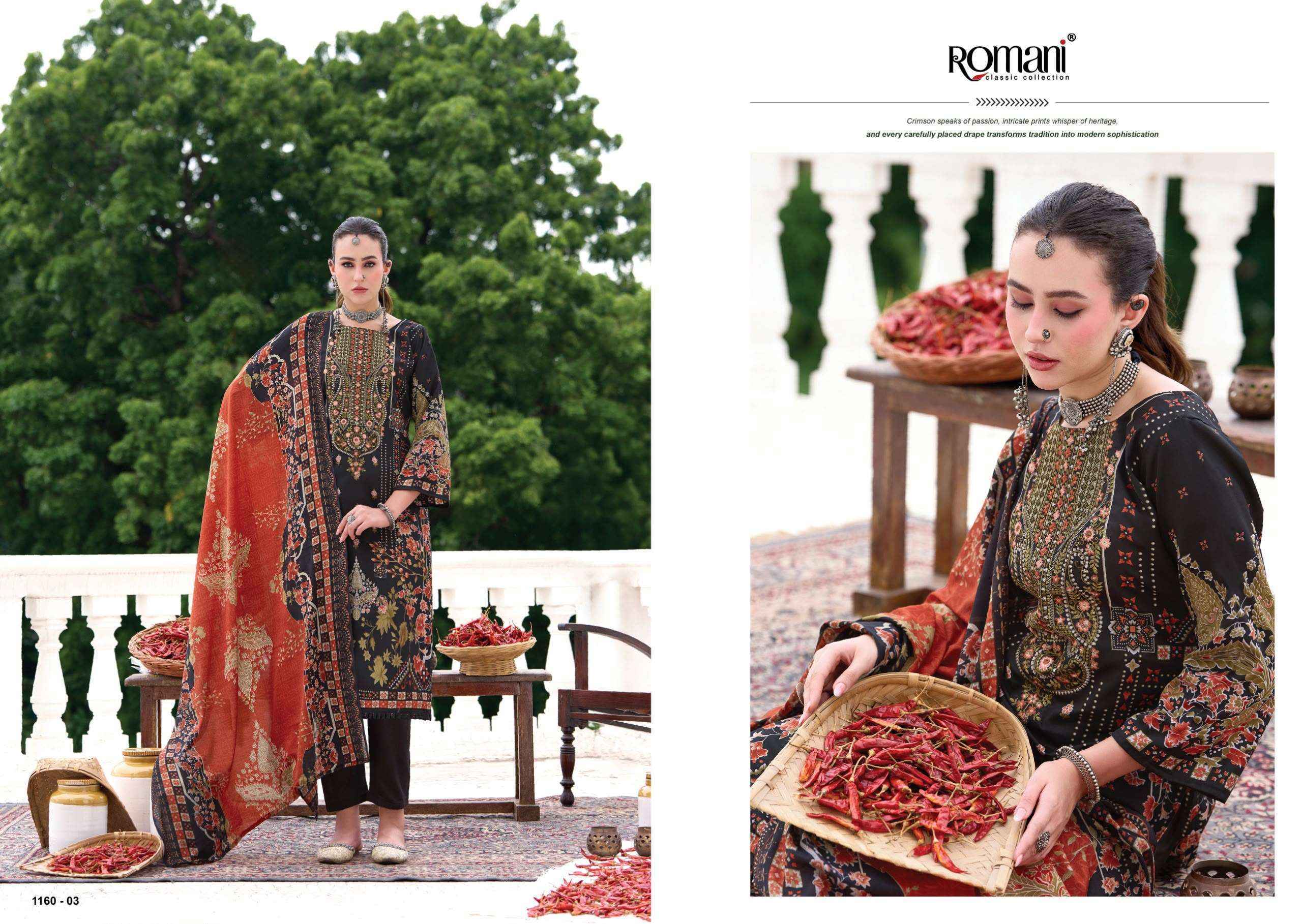 Romani Aarzu Vol 36 Cotton Dress Material 8 pcs Catalogue