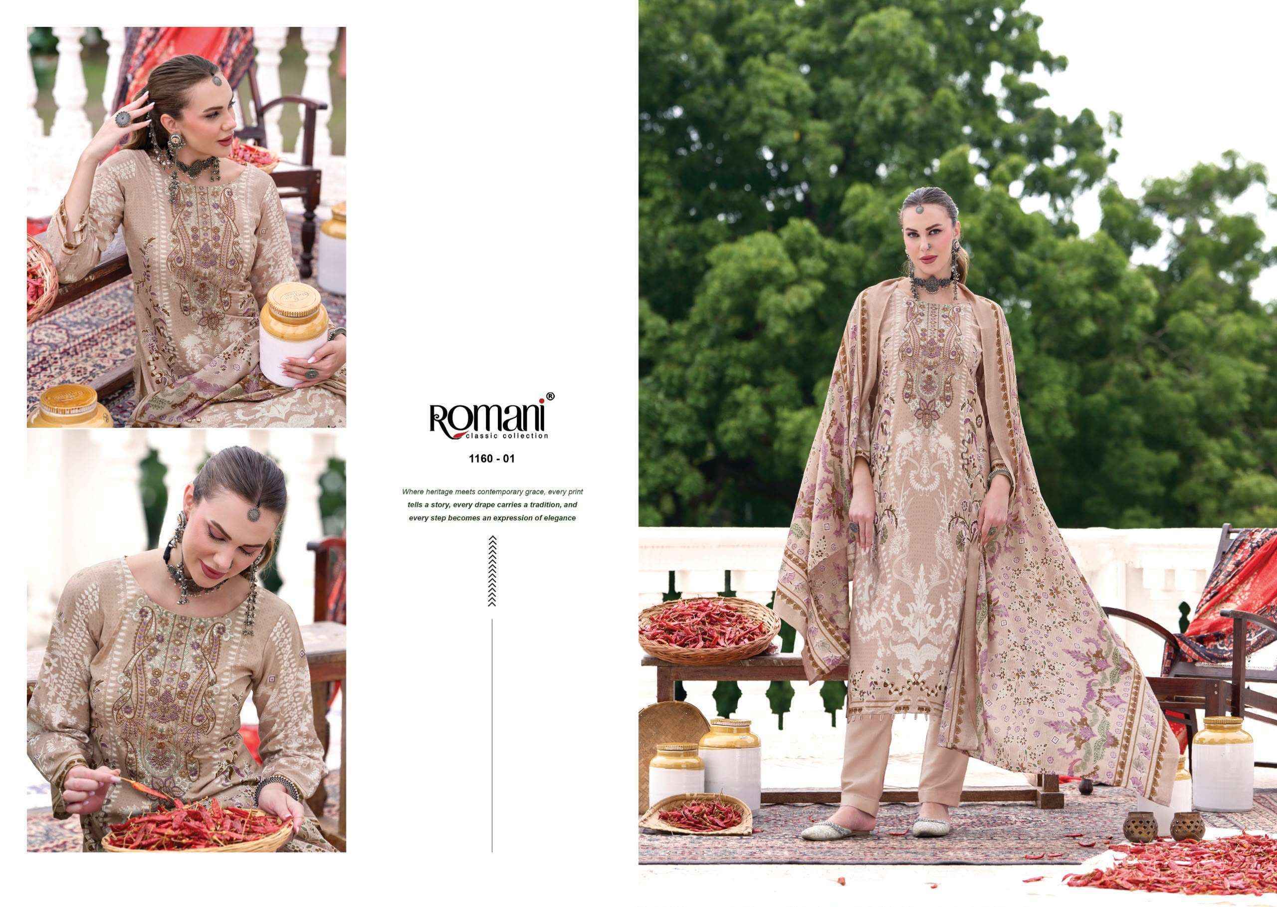 Romani Aarzu Vol 36 Cotton Dress Material 8 pcs Catalogue
