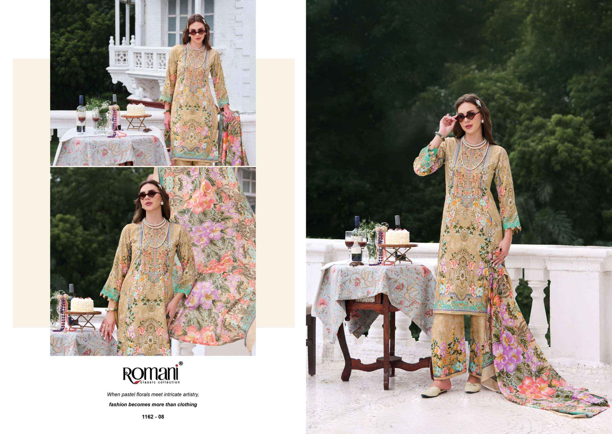 Romani Mahira Vol 11 Cotton Dress Material 8 pcs Catalogue