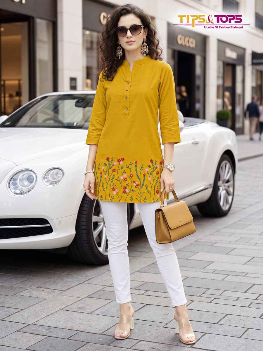 Tips & Tops PoloVol 2 Rayon Weastern Top 6 pcs Catalogue