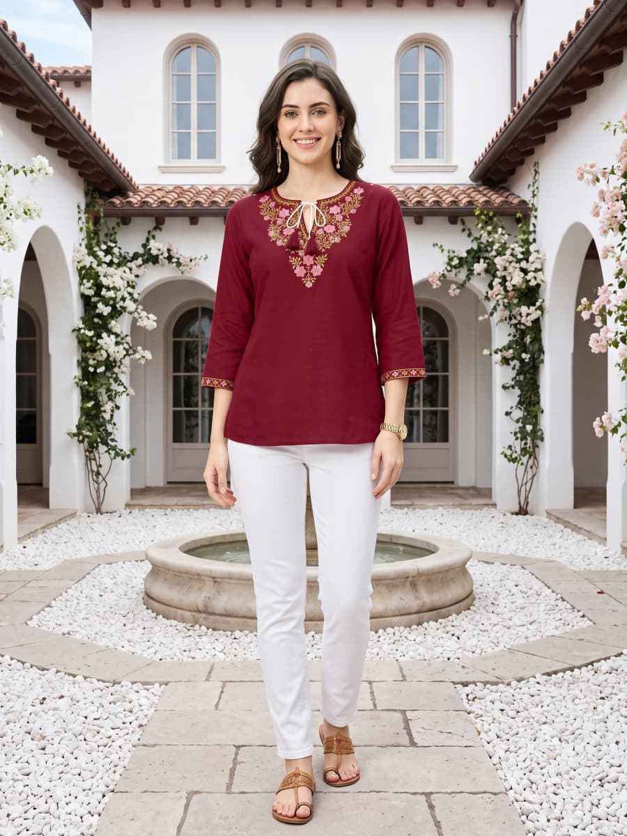 Tips & Tops Twinkle Vol 2 Rayon Top 6 Pcs Catalogue