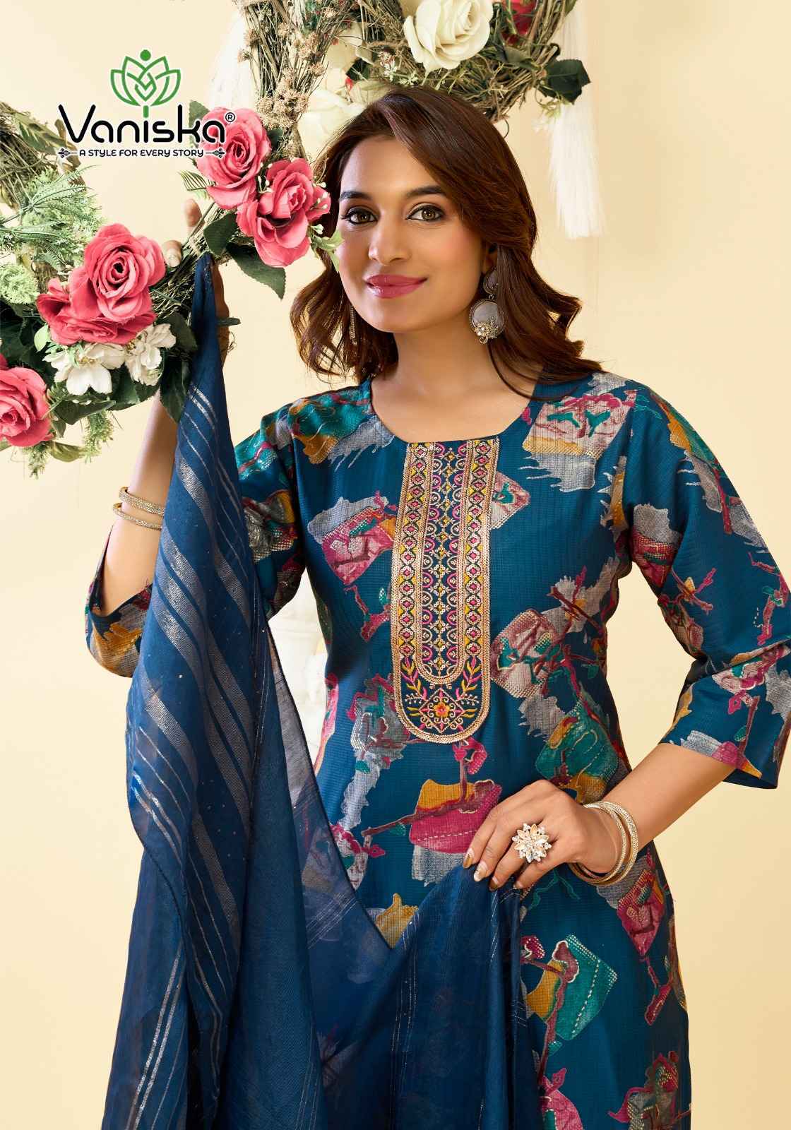 Vaniska Fashion Falak Vol 1 Barlin Kurti Combo 6 pcs Catalogue