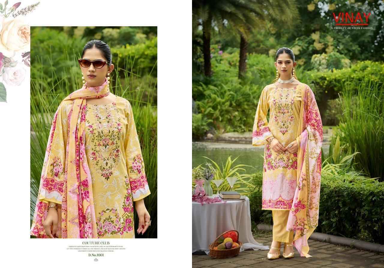 Vinay Rihaana Vol 1 Cambric Cotton Dress Material 8 pcs Catalogue