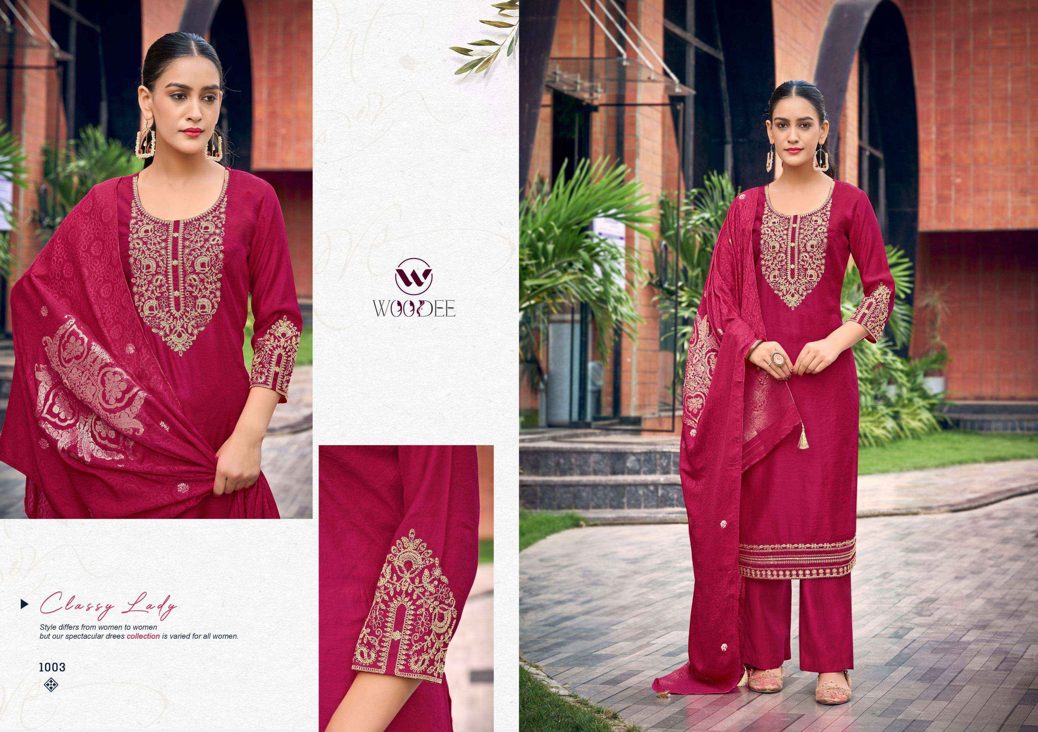 Woodee Veda Vol 2 Viscose Kurti Combo 6 pcs Catalogue