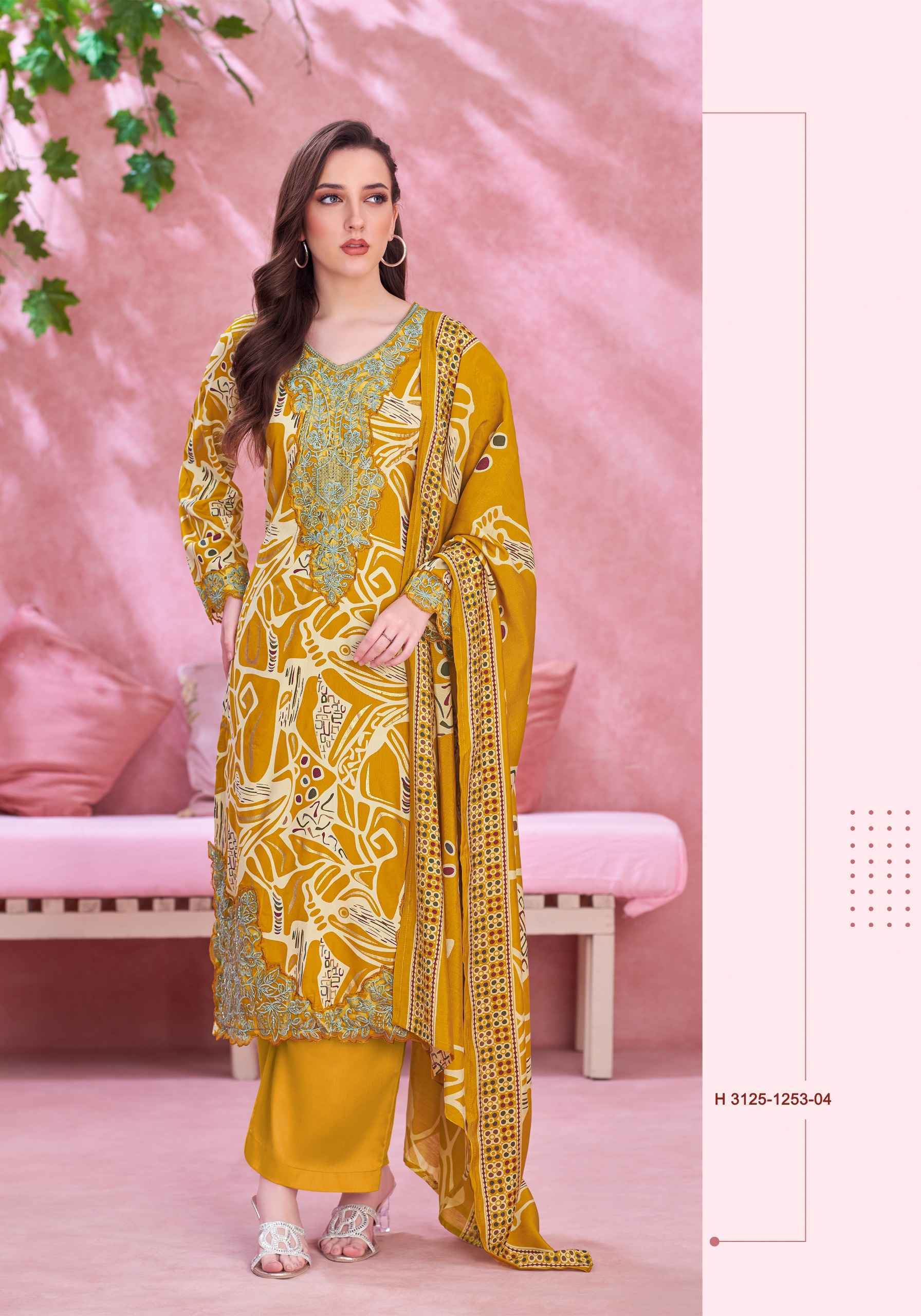 Alok Apple Cut Black Edition 4 Viscose Reyon Dress Material 6 pcs Catalogue