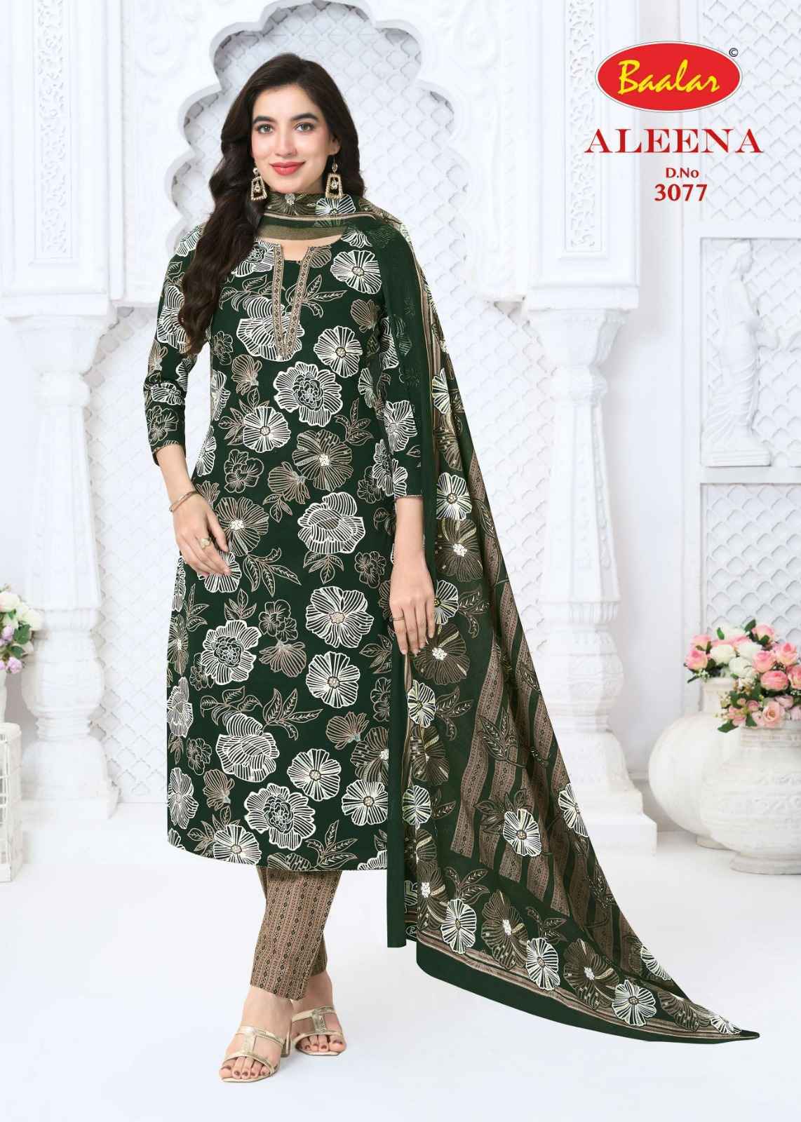 Baalar Aleena Vol 30 Cotton Dress Material 16 pcs Catalogue