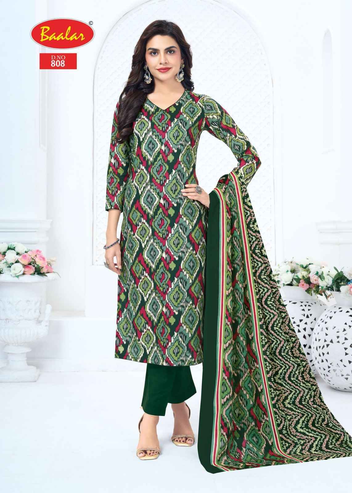Baalar Pashmina Vol 8 Cotton Dress Material 12 pcs Catalogue