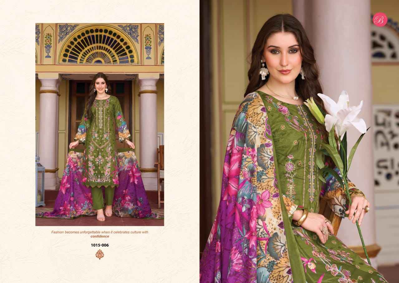 Belliza Chevron Vol 6 Cotton Dress Material 6 pcs Catalogue