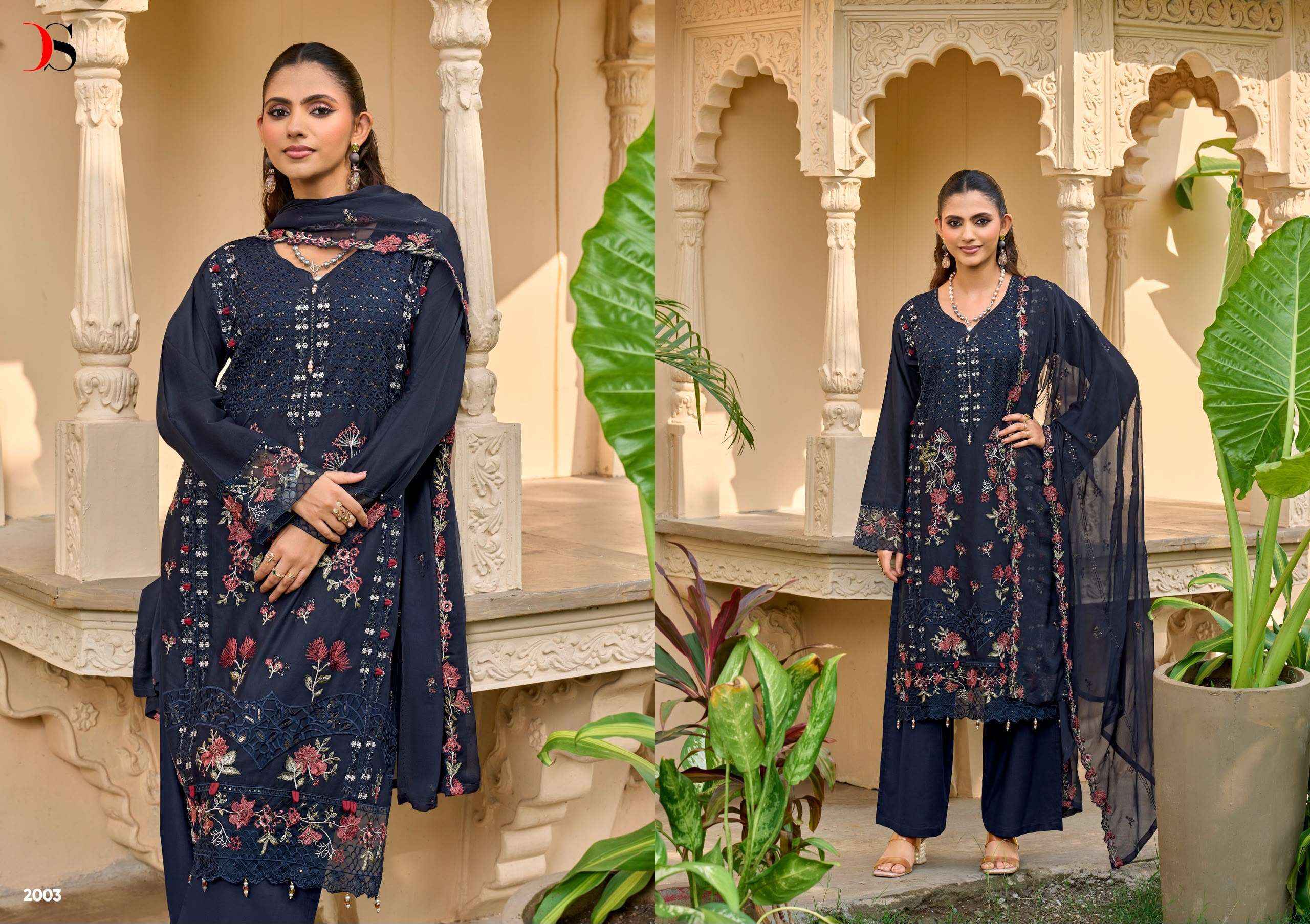 Deepsy Elaf Exclusive Vol 2 Lawn Cotton Dress Material 6 pcs Catalogue
