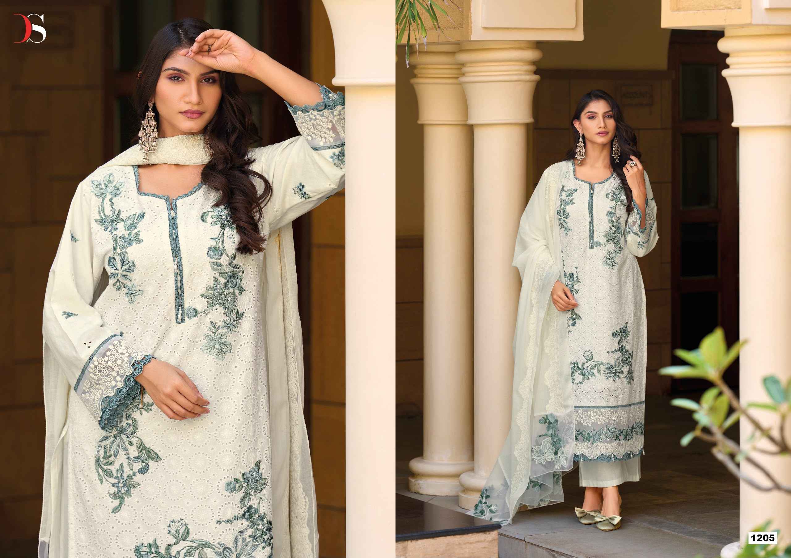 Deepsy Elaf Premium Vol 12 Cotton Dress Material 6 pcs Catalogue