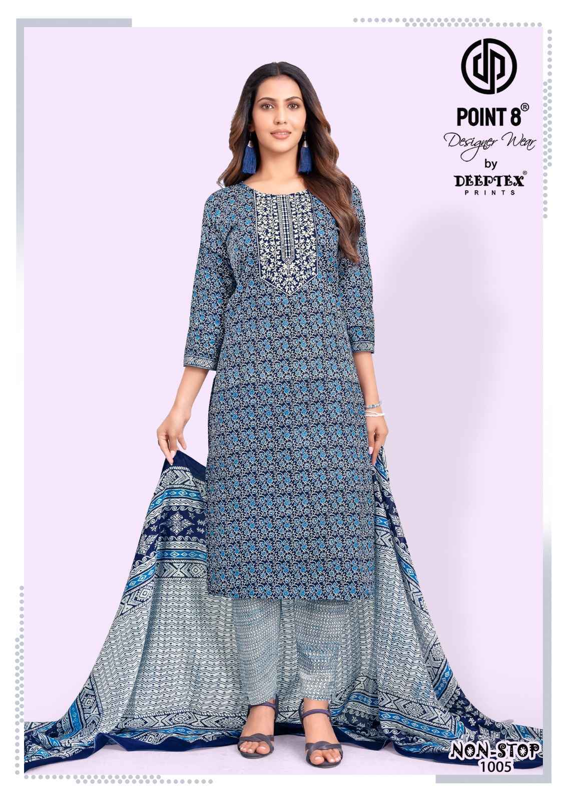 Deeptex Non Stop Vol 1 Readymade Cotton Dress 8 pcs Catalogue