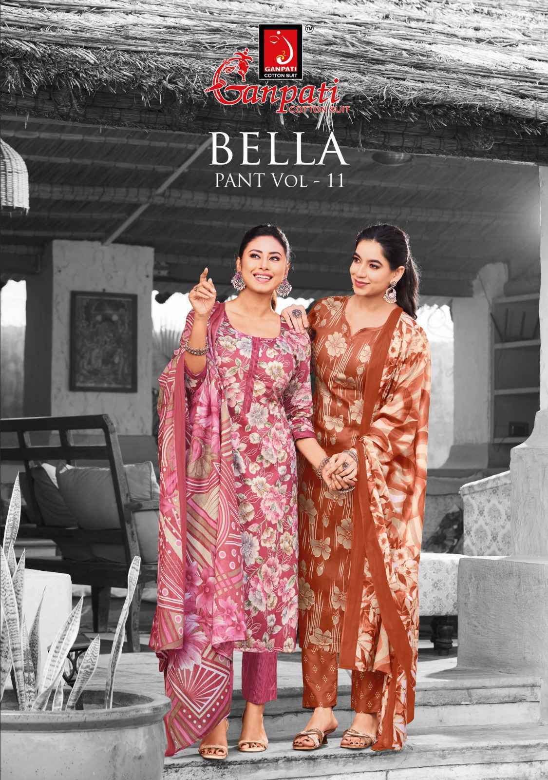 Ganpati Bella Vol 11 Readymade Cotton Dress 12 pcs Catalogue