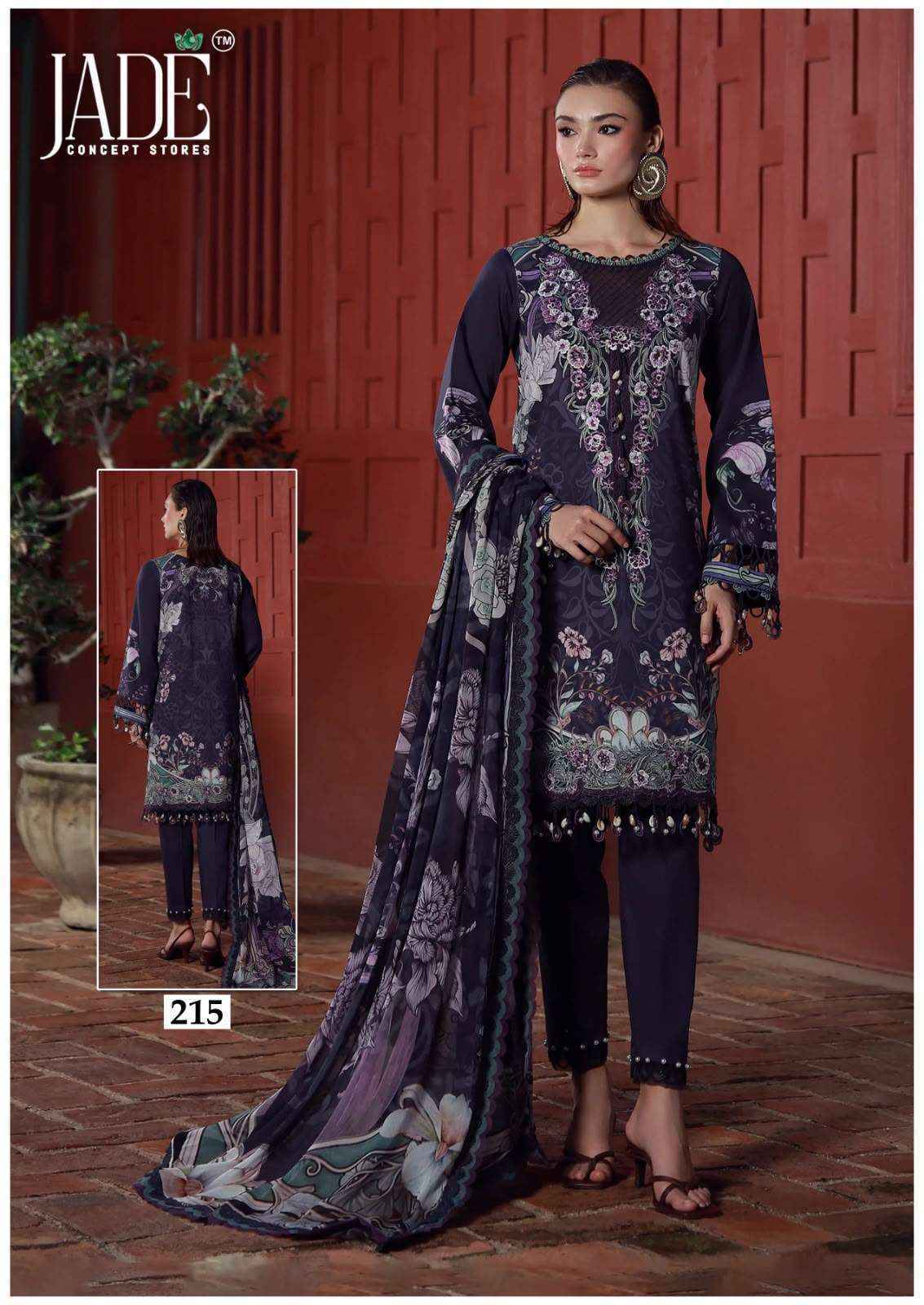Jade Chevron Vol 22 Readymade Cotton Dress 6 Pc Catalog