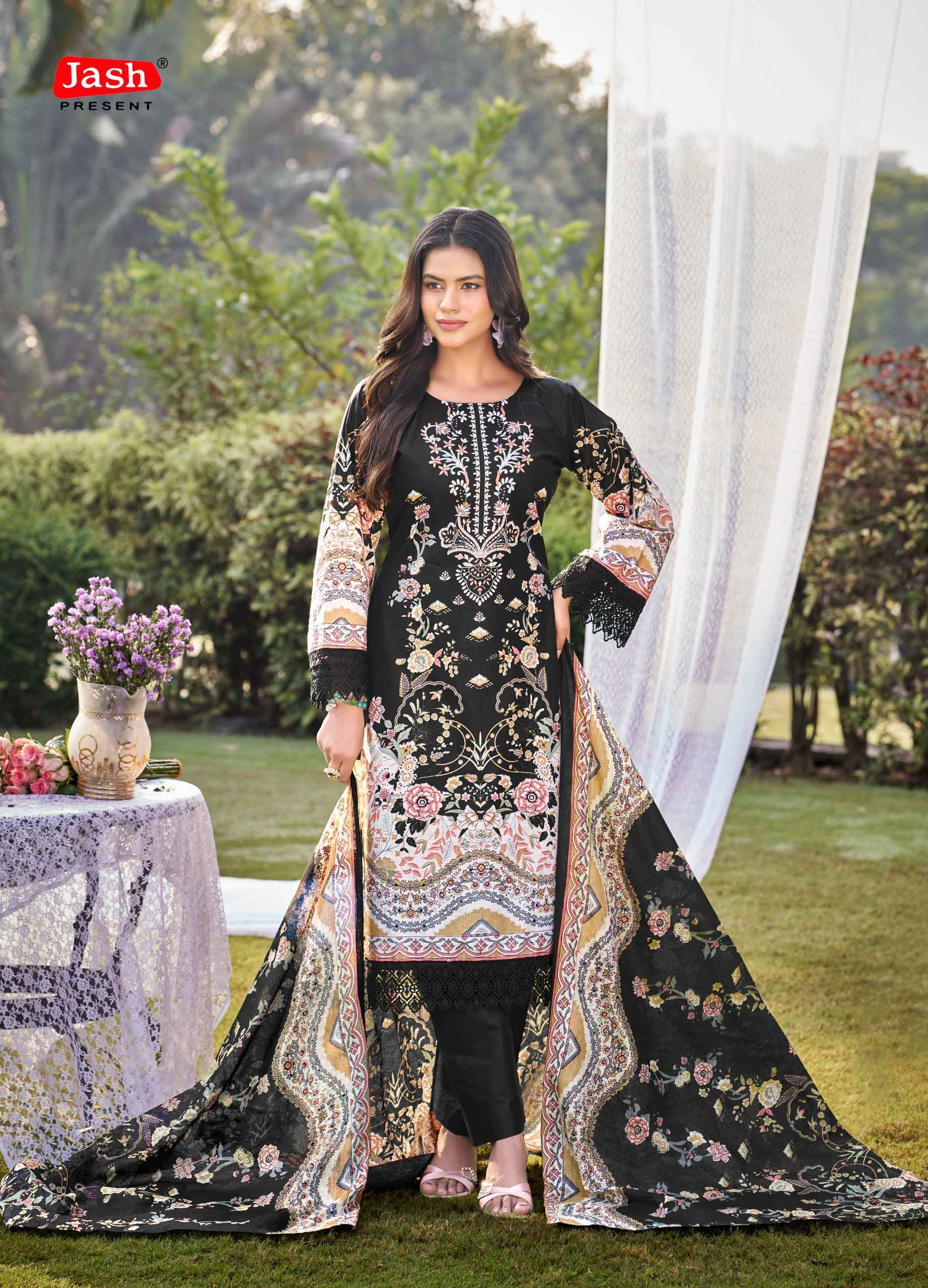 Jash Elliza Vol 61 Cotton Dress Material 10 pcs Catalogue