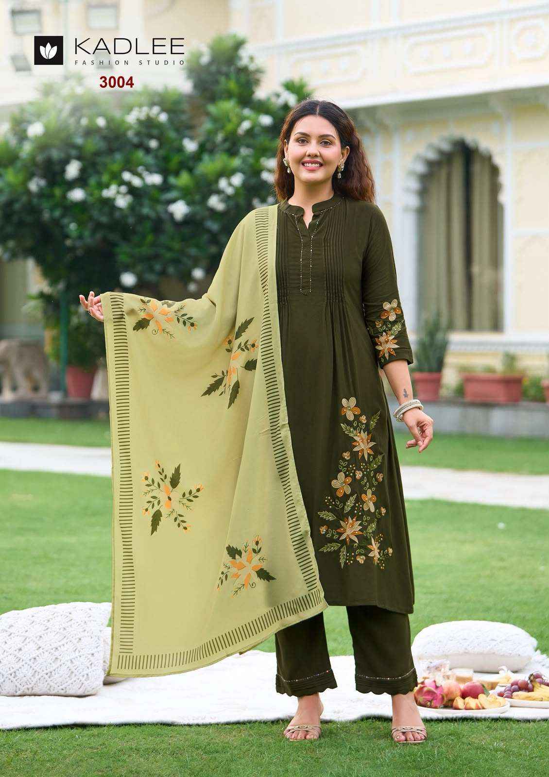 Kadlee Saaj Rayon Kurti Combo 4 pcs Catalogue