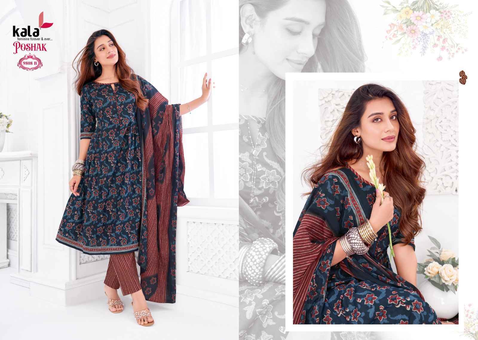 Kala Poshak Vol 5 Cotton Dress Material 8 pcs Catalogue