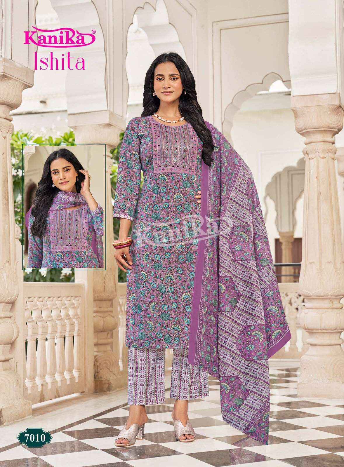 Kanika Ishita Vol 7 Cotton Kurti Combo 12 pcs Catalogue