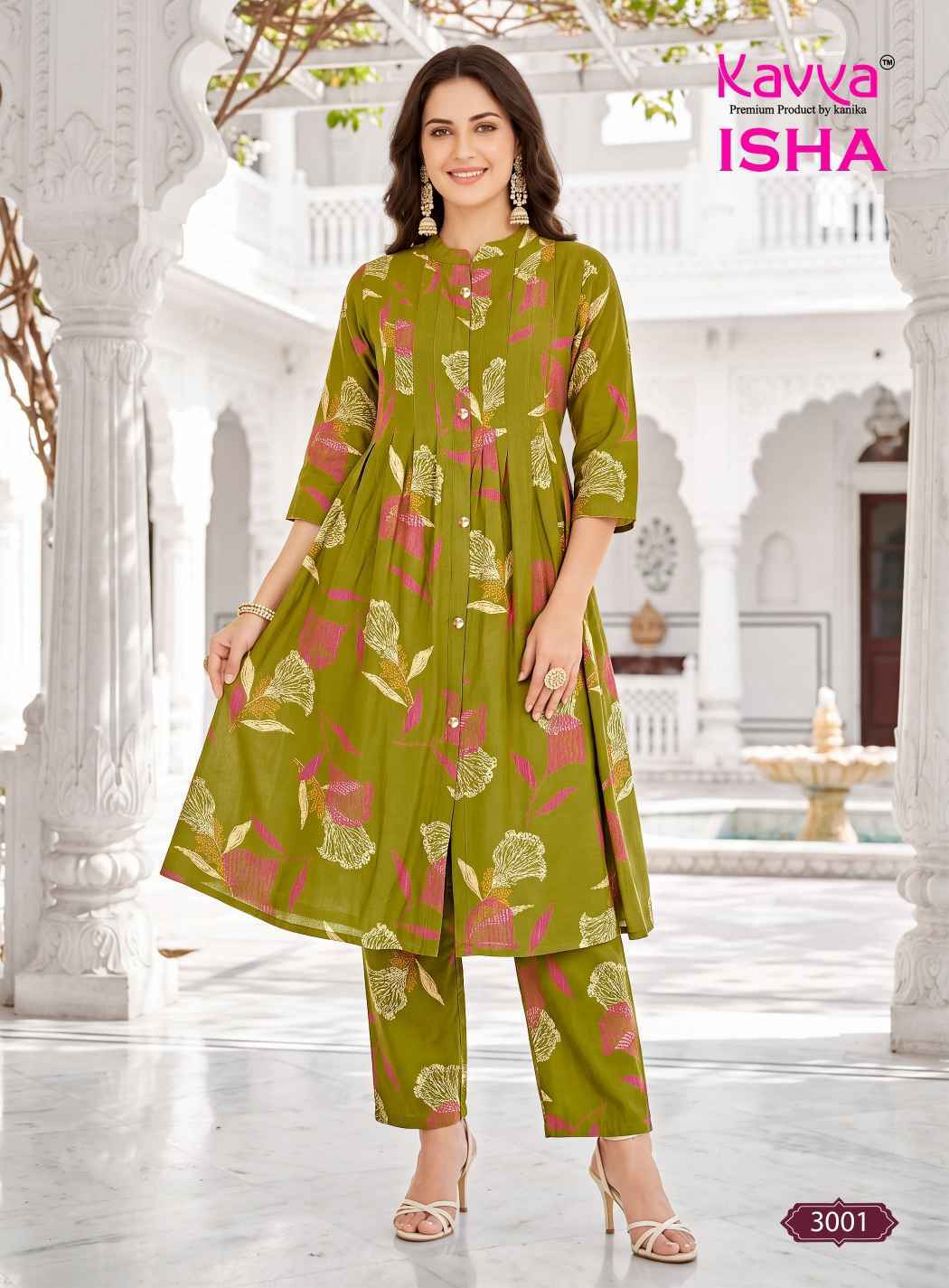Kavya Isha Vol 3 Vatican Co Ord Set 10 pcs Catalogue