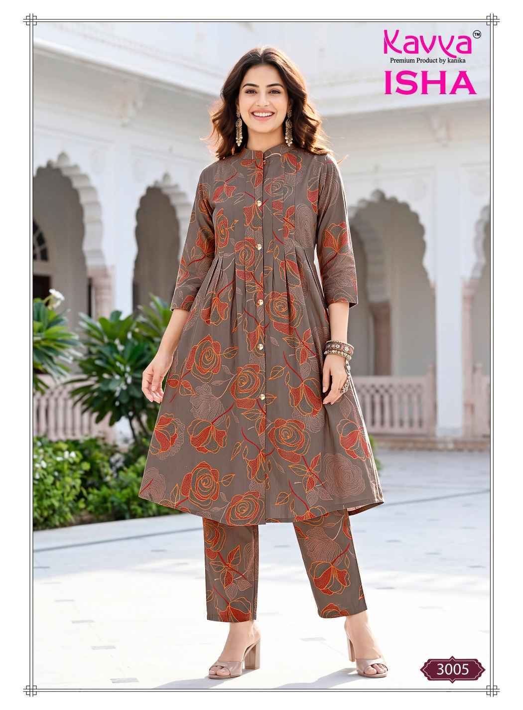 Kavya Isha Vol 3 Vatican Co Ord Set 10 pcs Catalogue