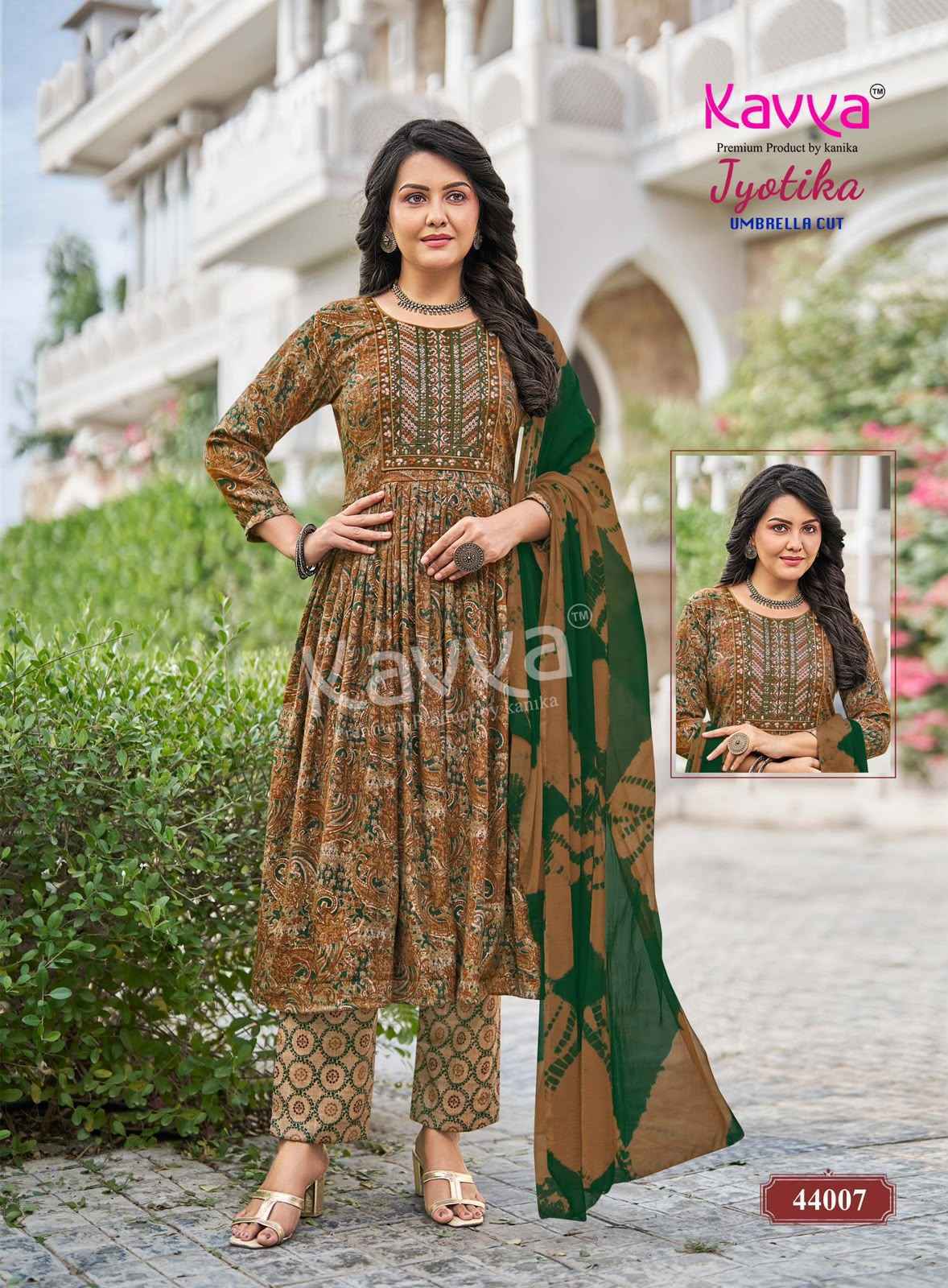 Kavya Jyotika Vol 44 Capsule Kurti Combo 10 pcs Catalogue