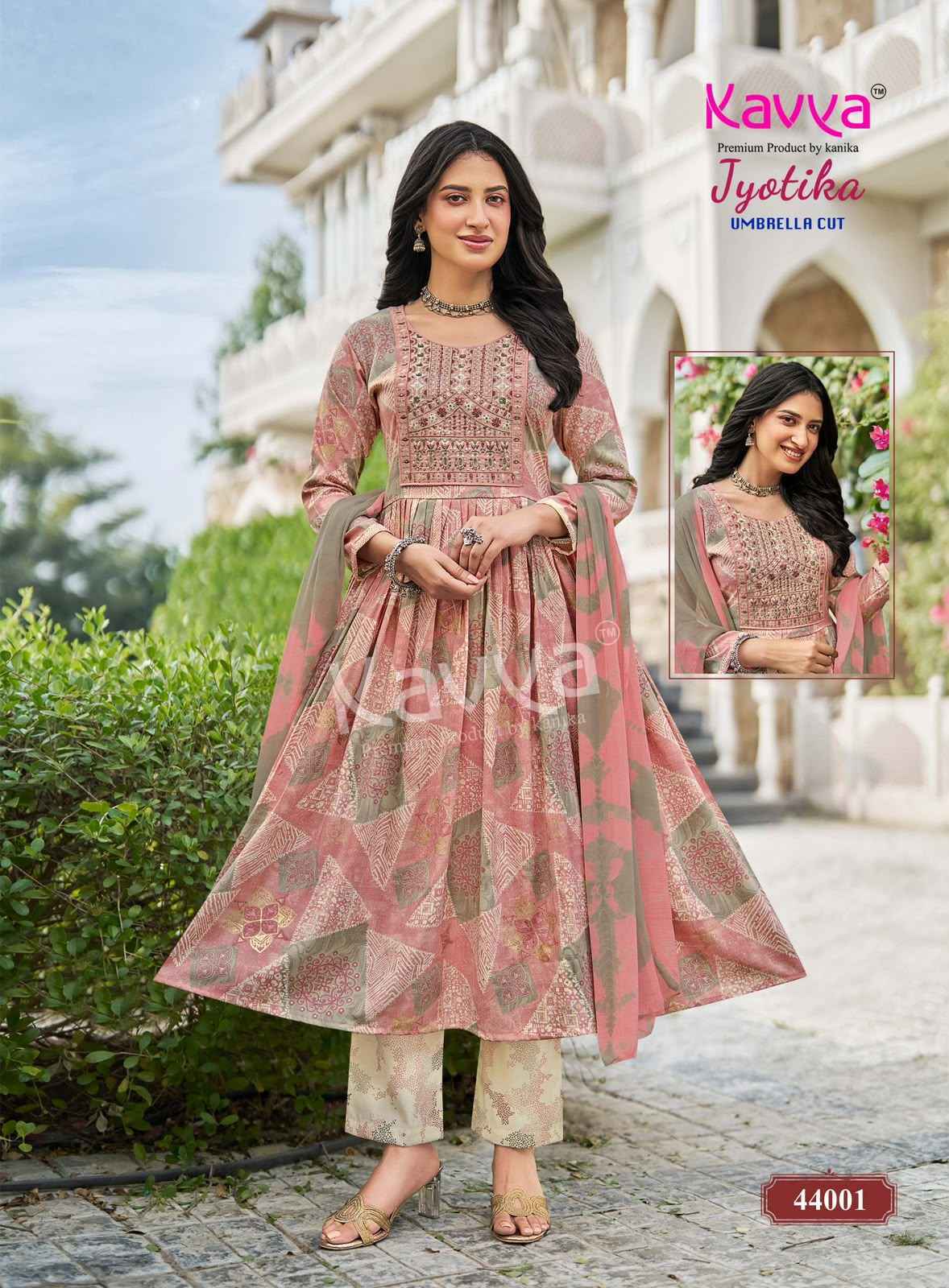 Kavya Jyotika Vol 44 Capsule Kurti Combo 10 pcs Catalogue