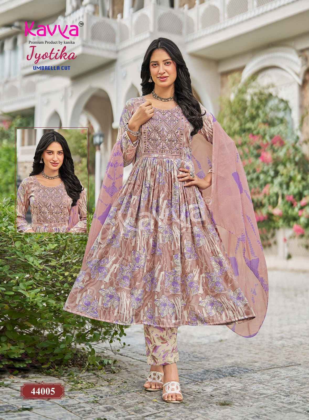 Kavya Jyotika Vol 44 Capsule Kurti Combo 10 pcs Catalogue